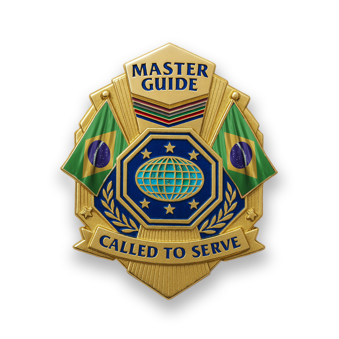 Master Guide 'Called to Serve" Honor Badge (Brazil)