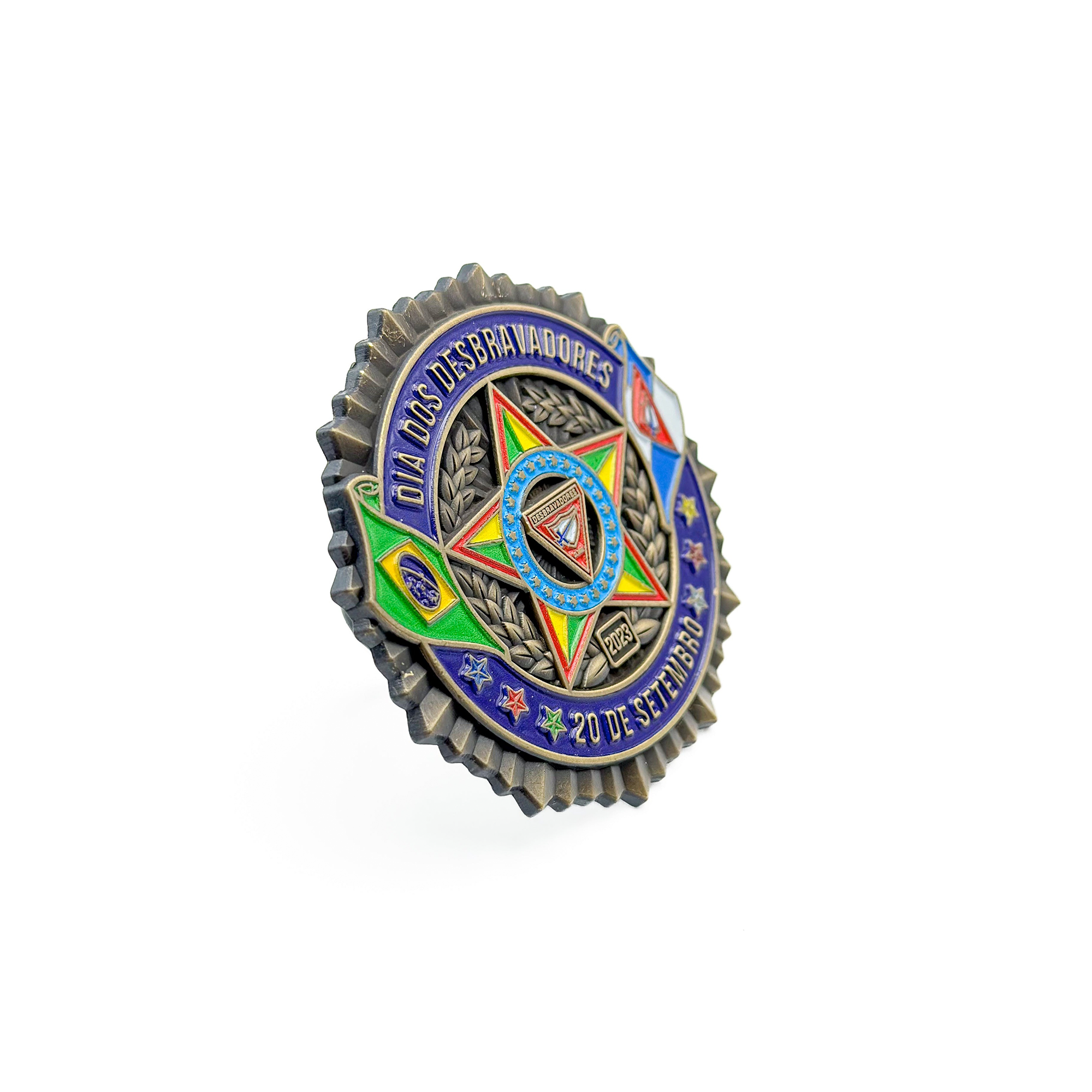 Brazil National Pathfinder Day Pin