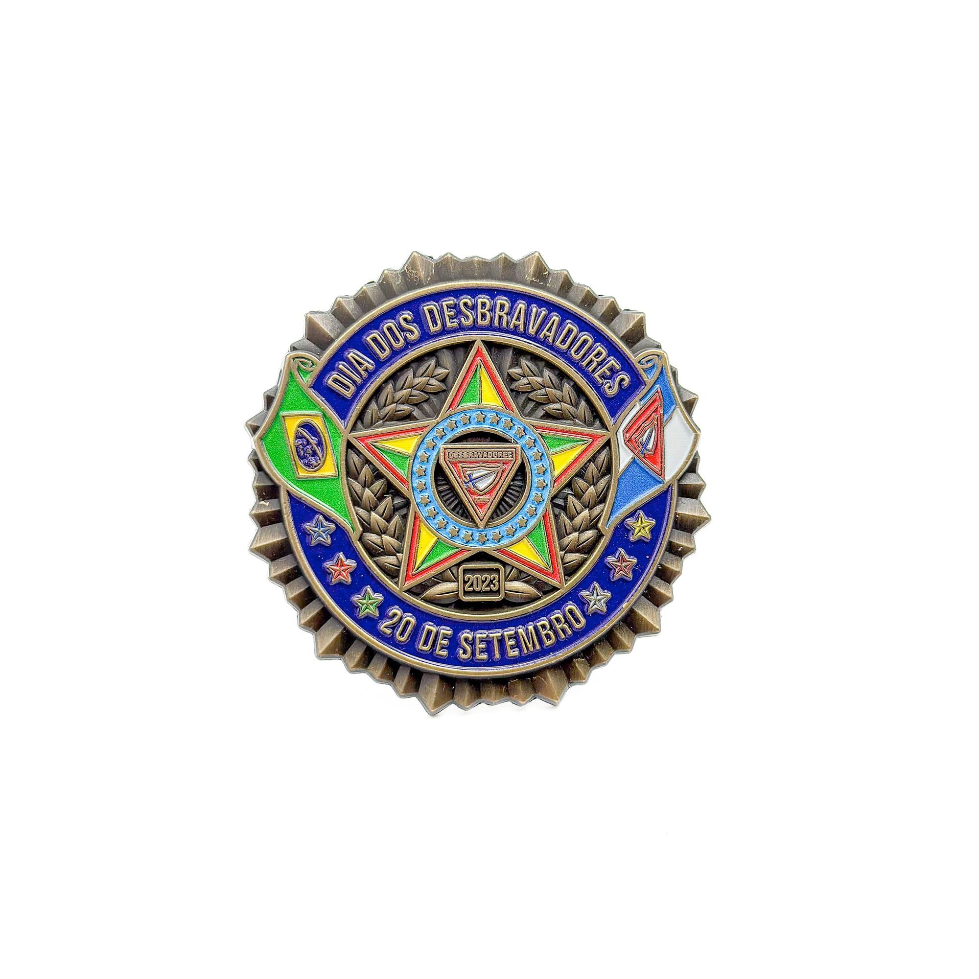 Brazil National Pathfinder Day Pin