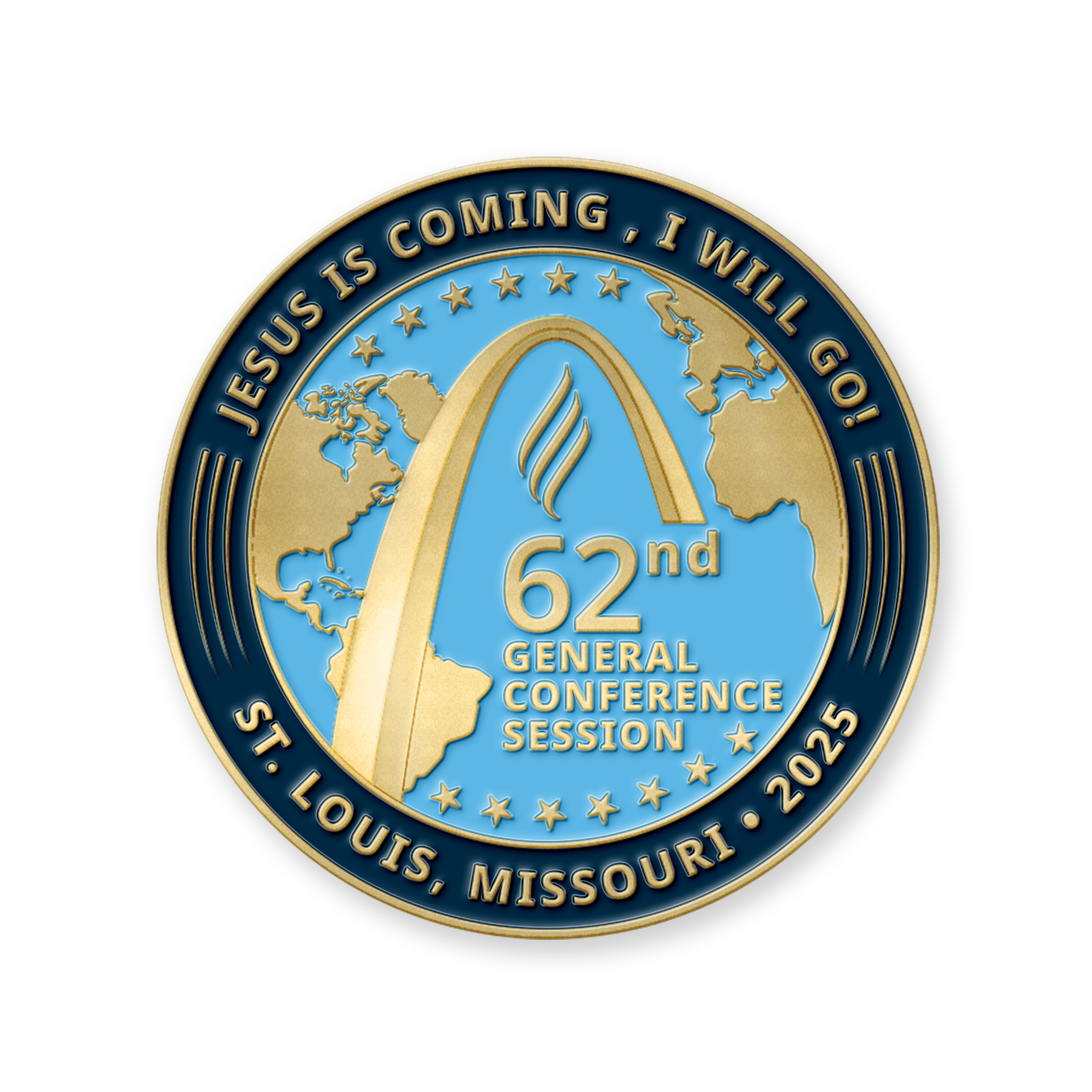 62nd General Conference Session 2025 Pin