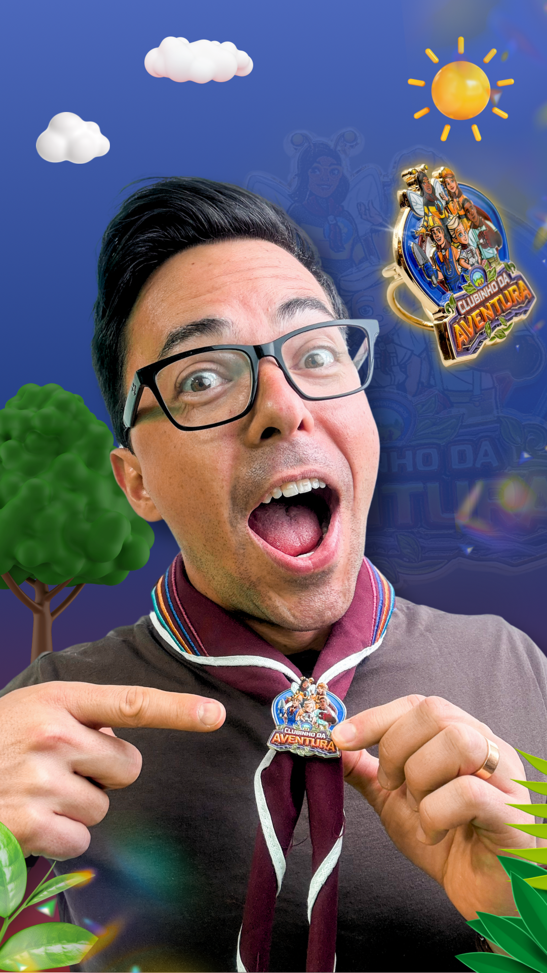 Bufanda Clubinho da Aventura