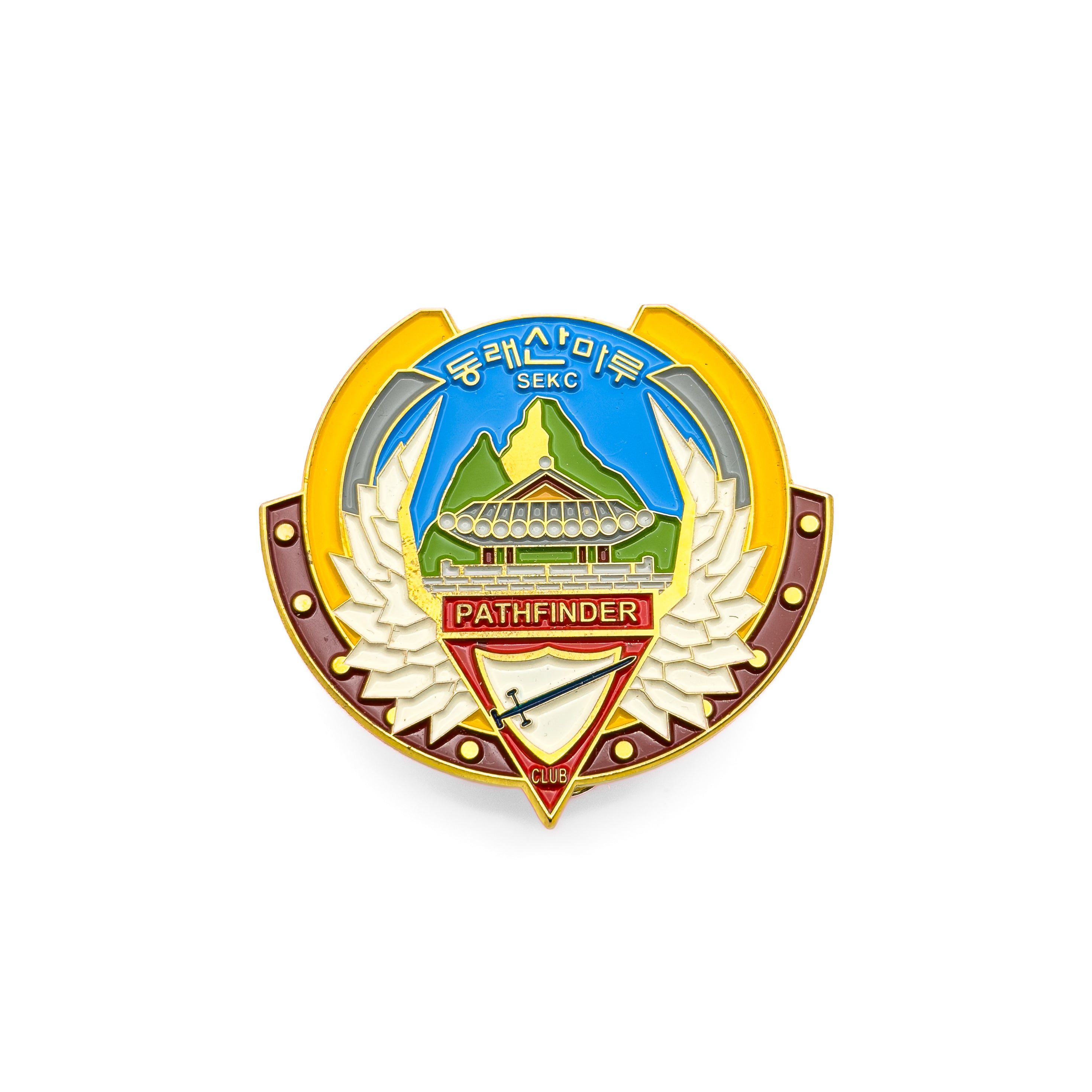 BTP Korean S.E.K.C. Pathfinder Wings Pin