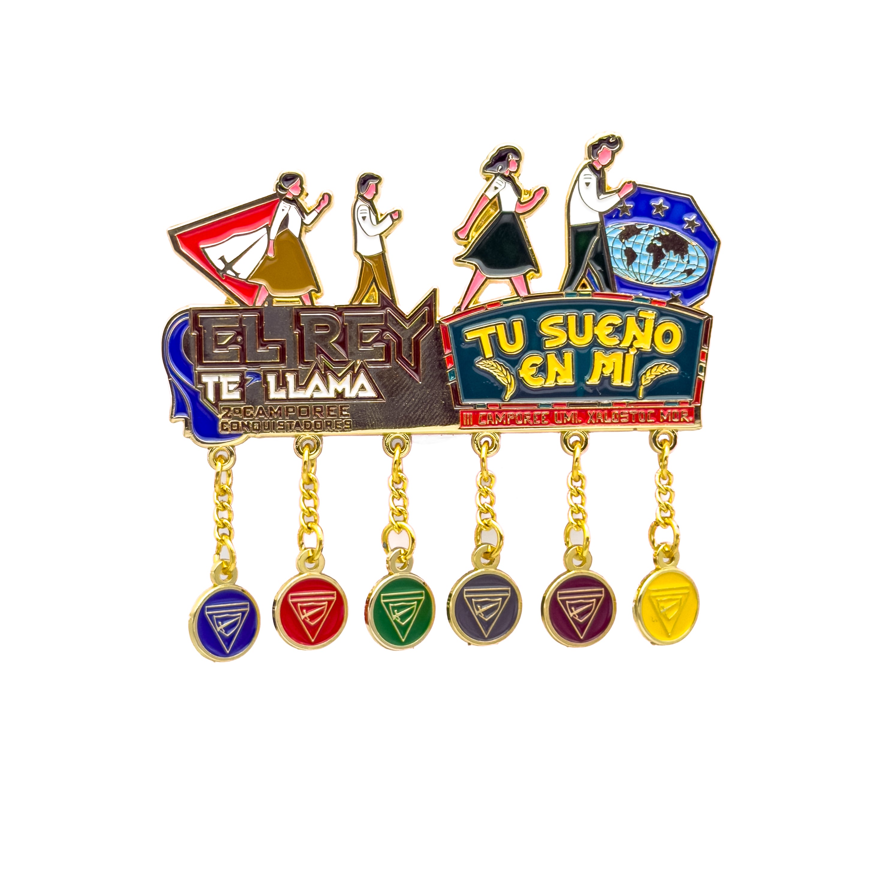 BTP Mexico Classes Badge Dangler Pin