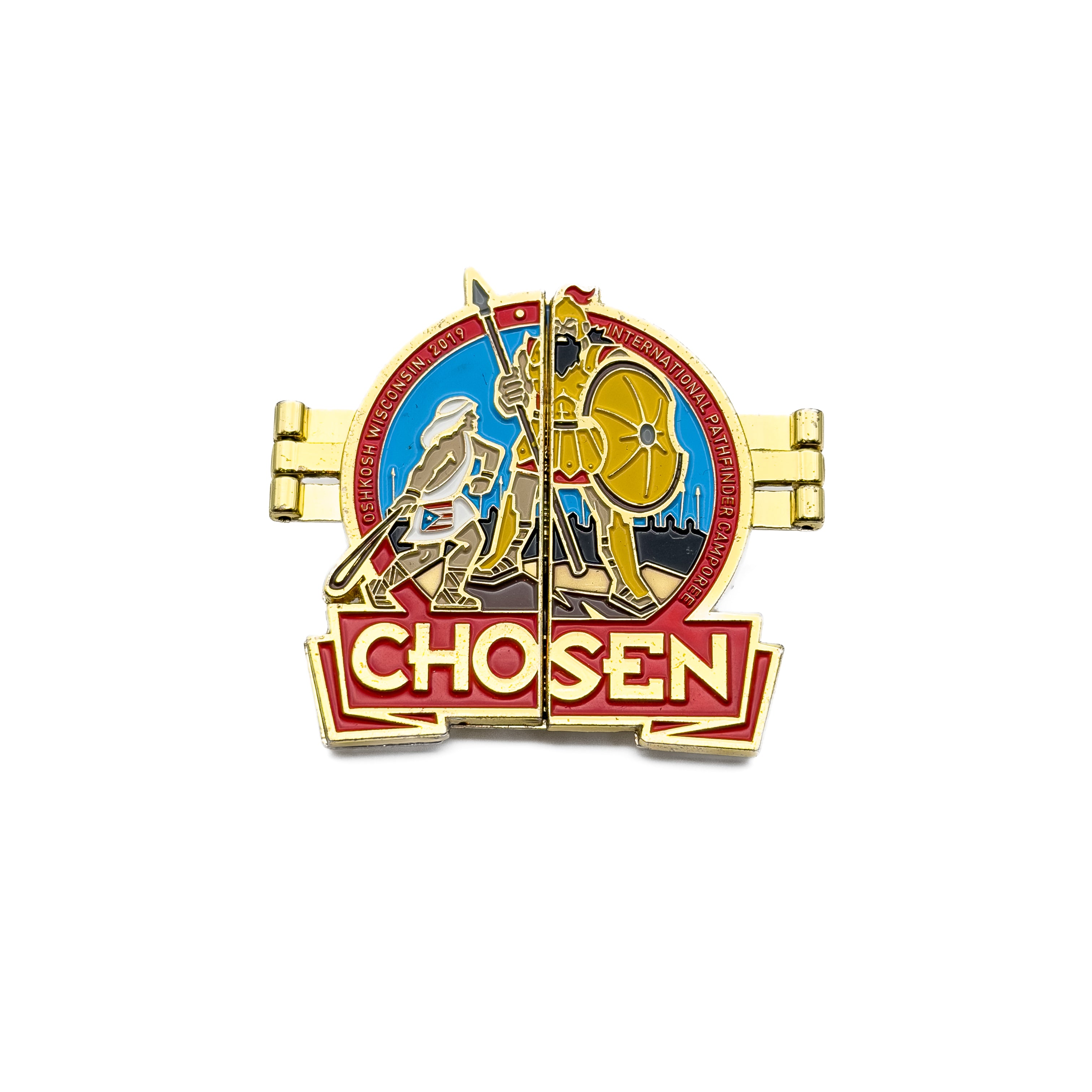 Chosen 2019 Union Puerto Rrioquena Pin