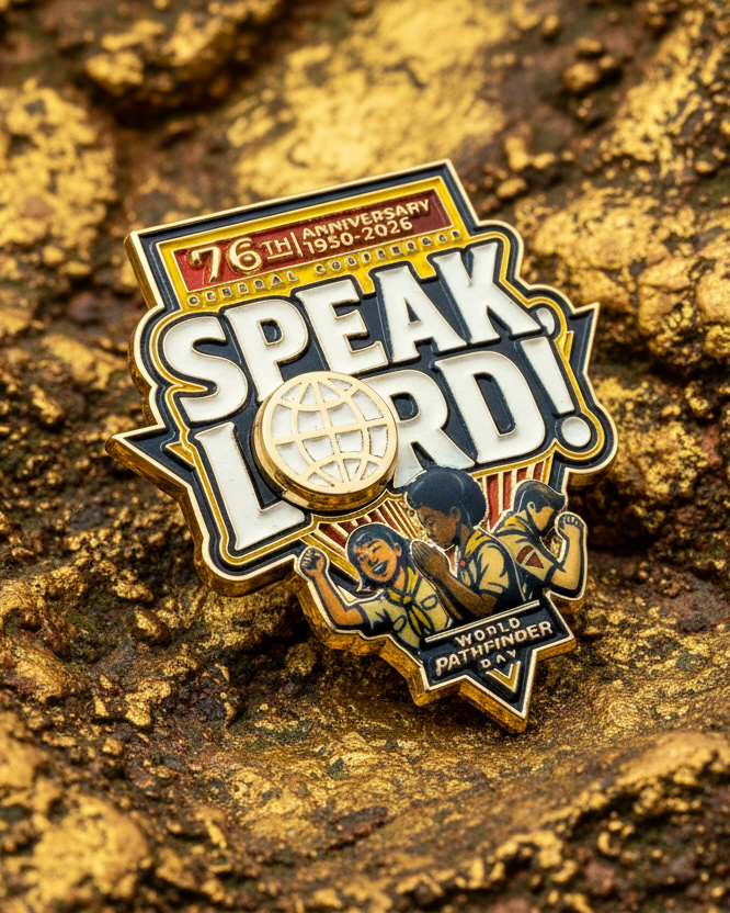 World Pathfinder Day 2026 "Speak Lord" Pin