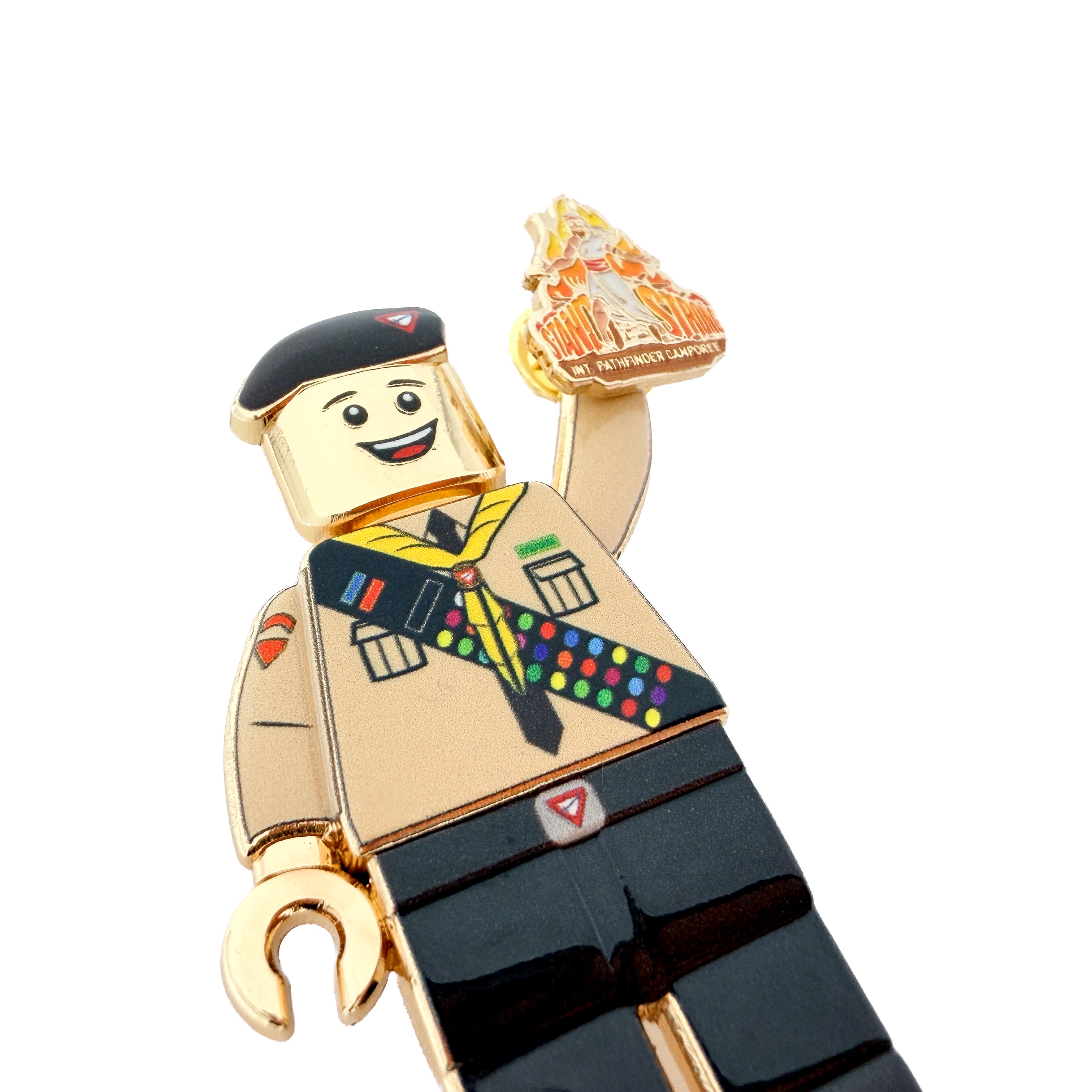 Mini Pathfinder Club "Stand Strong 2029" Pin (Boy)