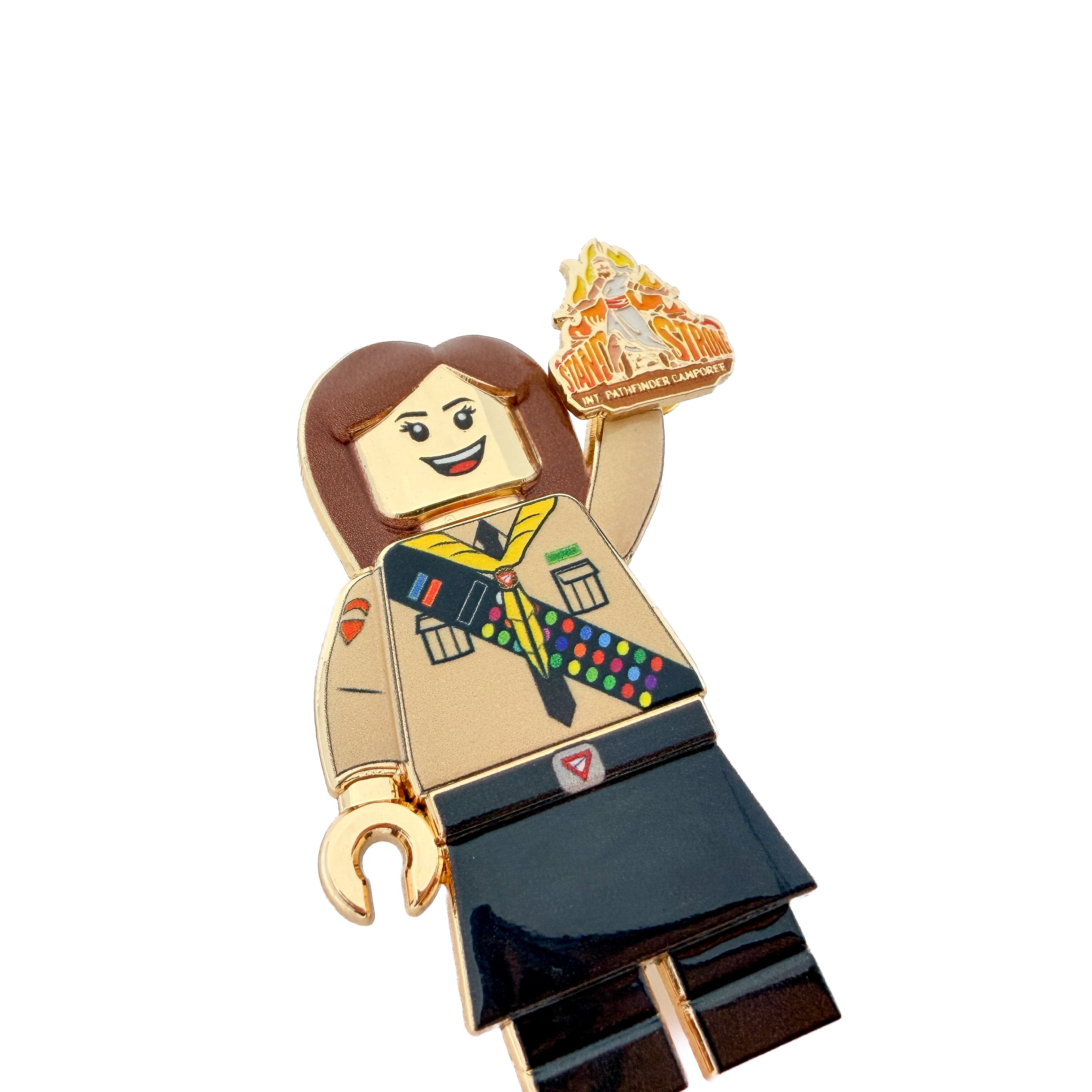 Mini Pathfinder Club "Stand Strong 2029" Pin (Girl)