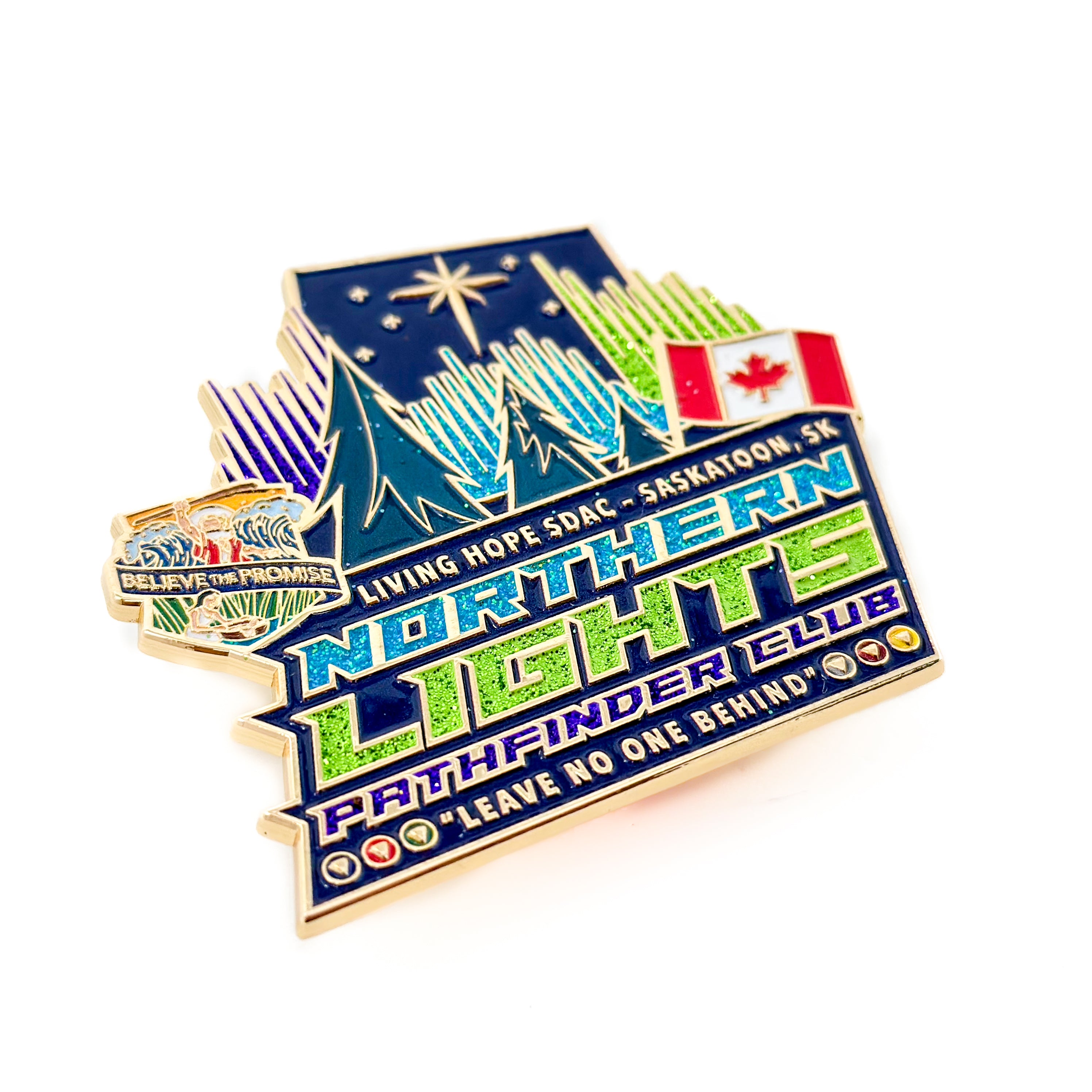 Northern Lights Canada Pathfinders Believe 2024 Pin (Fundraiser)