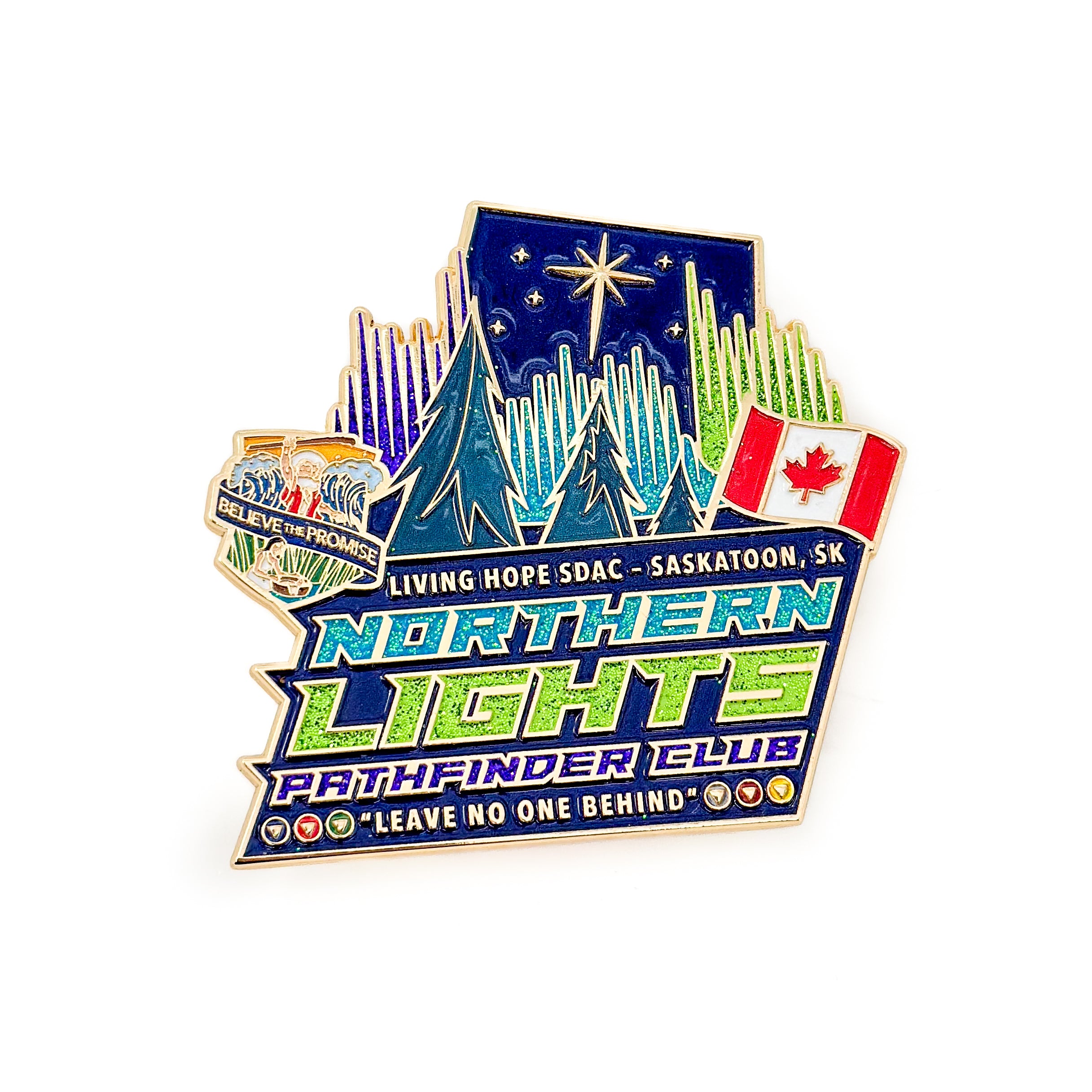 Northern Lights Canada Pathfinders Believe 2024 Pin (Fundraiser)