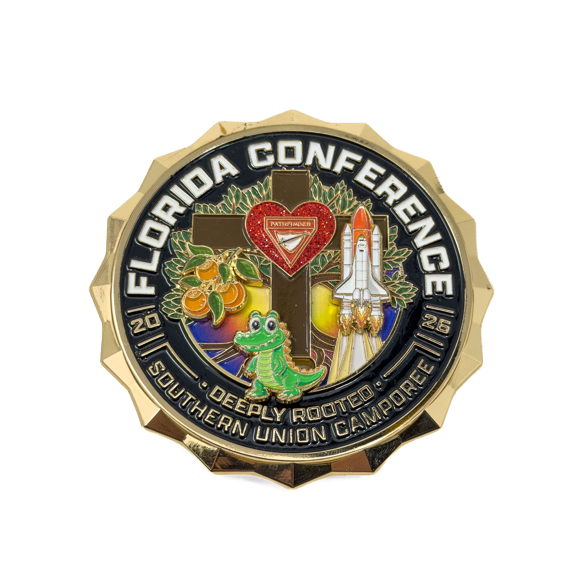 Florida Conference Southern Union Pathfinder Camporee Pin (Motion Pin)