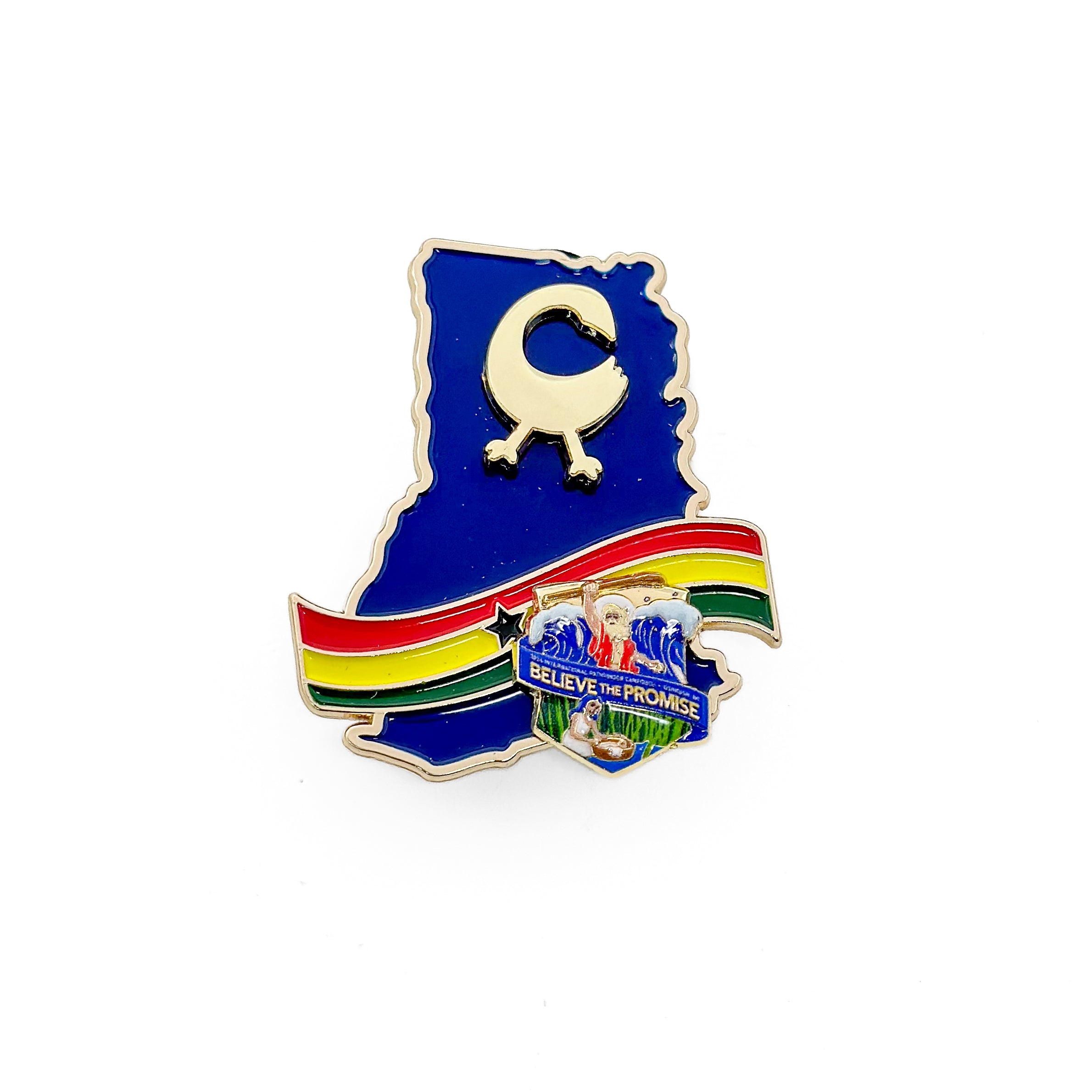 Believe the Promise 2024 Gana Pins (Conjunto de Pins para Arrecadação de Fundos)