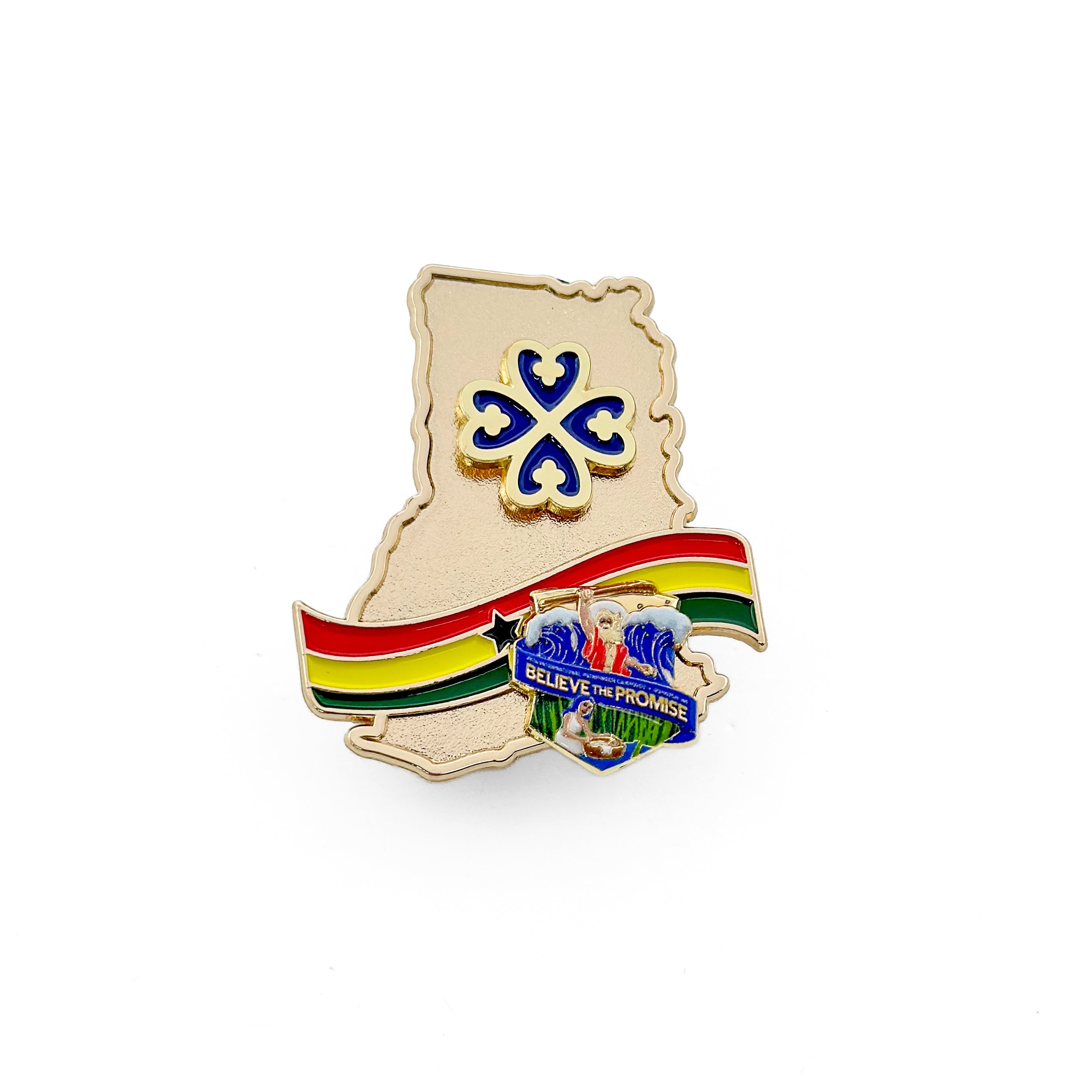 Believe the Promise 2024 Gana Pins (Conjunto de Pins para Arrecadação de Fundos)