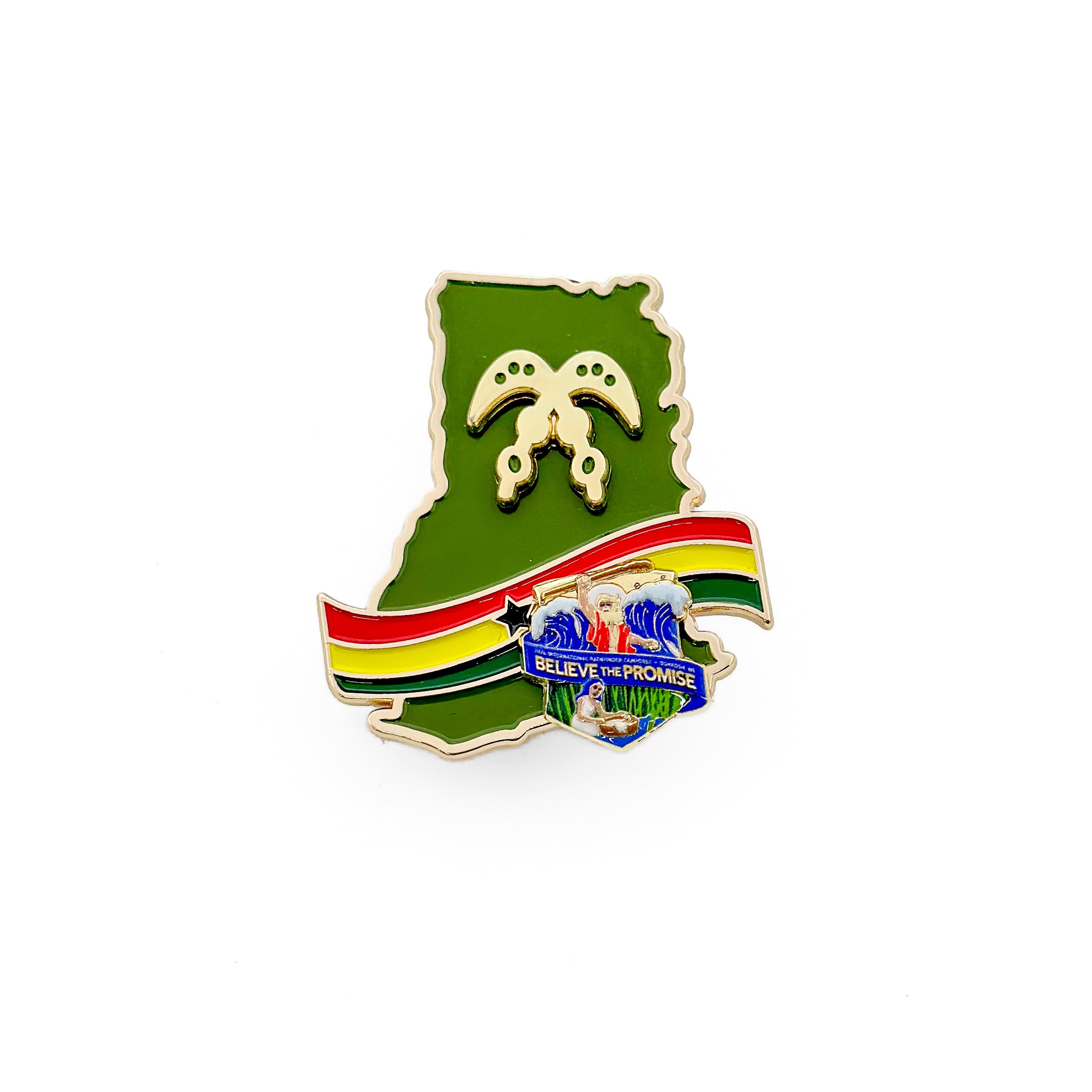 Believe the Promise 2024 Gana Pins (Conjunto de Pins para Arrecadação de Fundos)