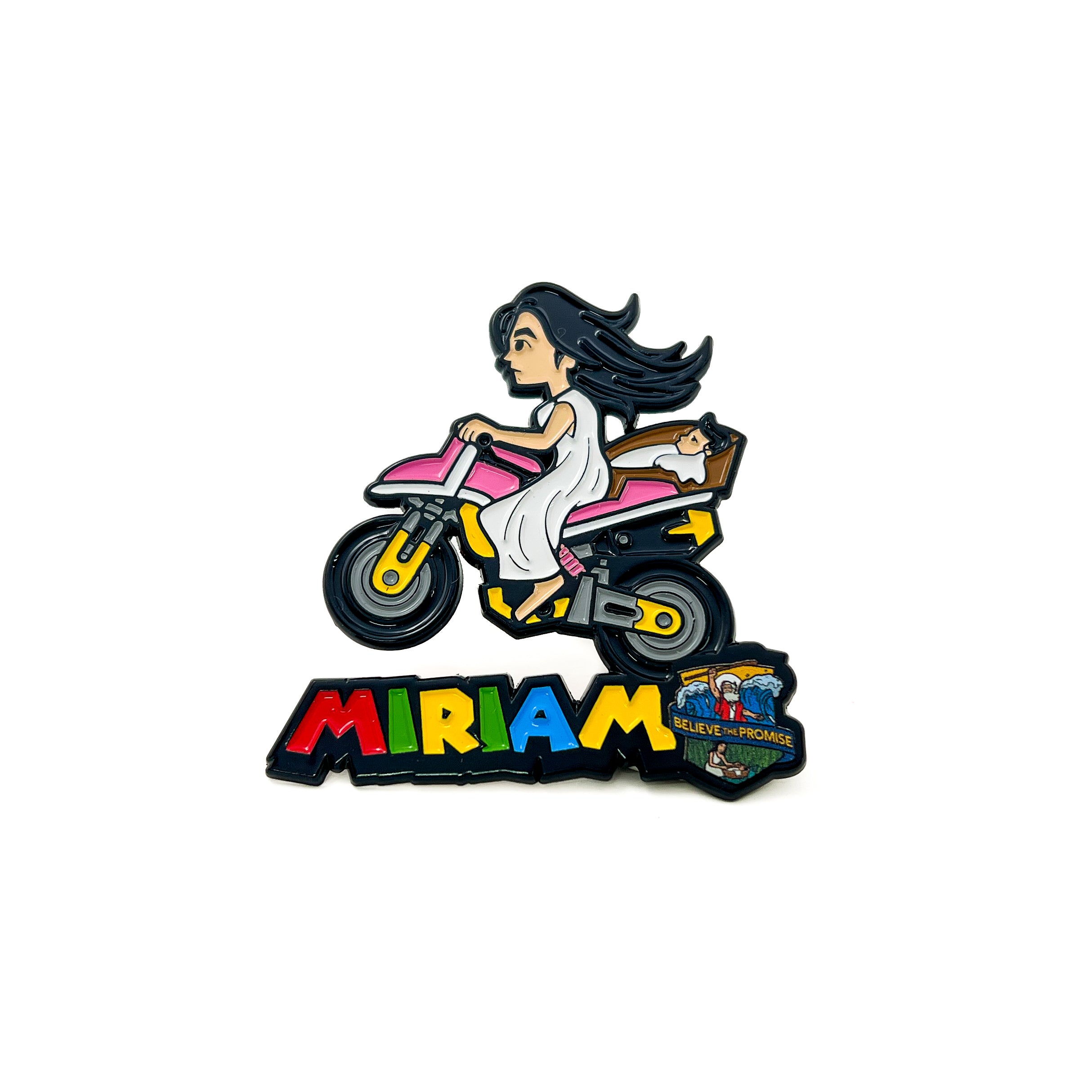 Conjunto de Pins Moses Karts Believe the Promise 2024 (Edição Especial)