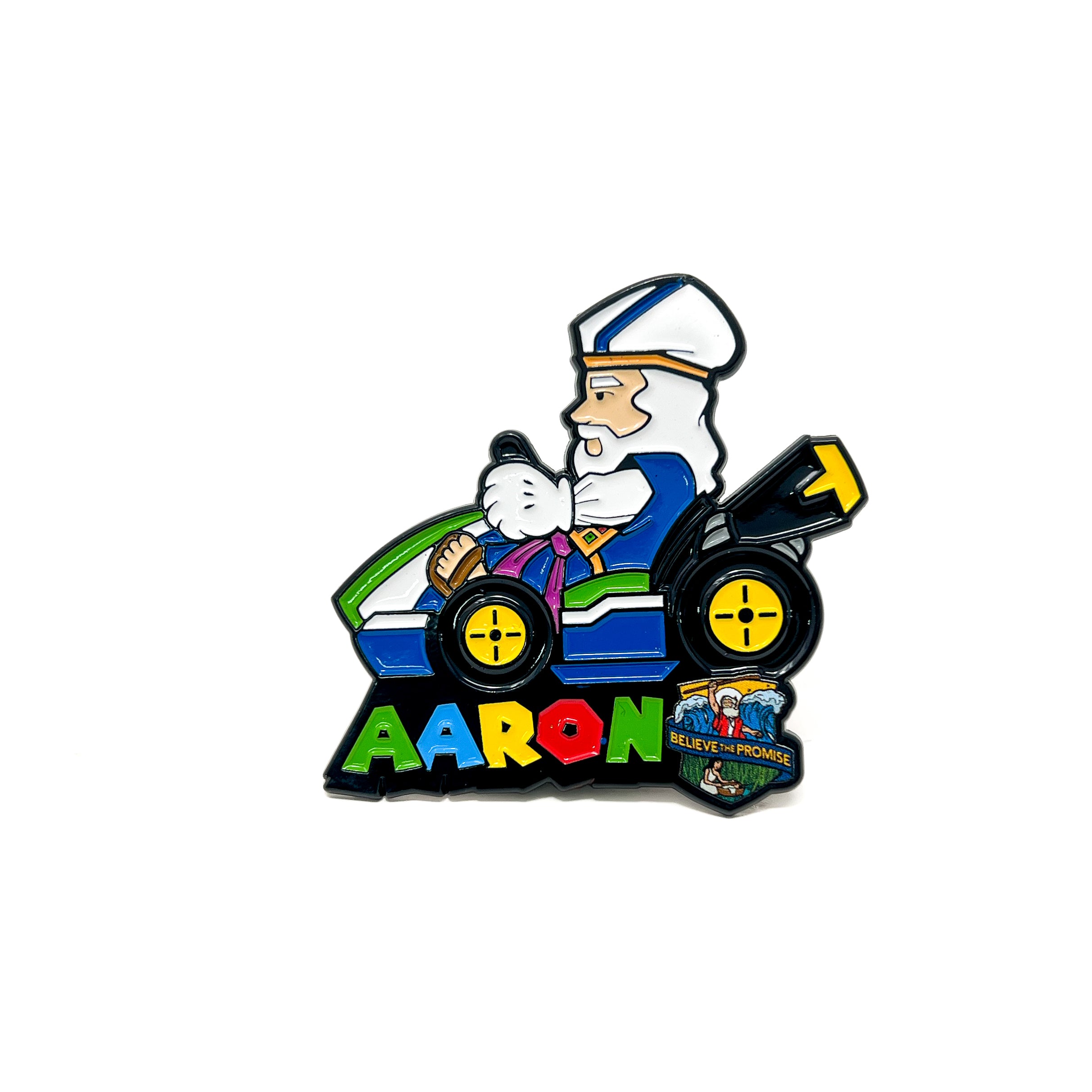 Conjunto de Pins Moses Karts Believe the Promise 2024 (Edição Especial)
