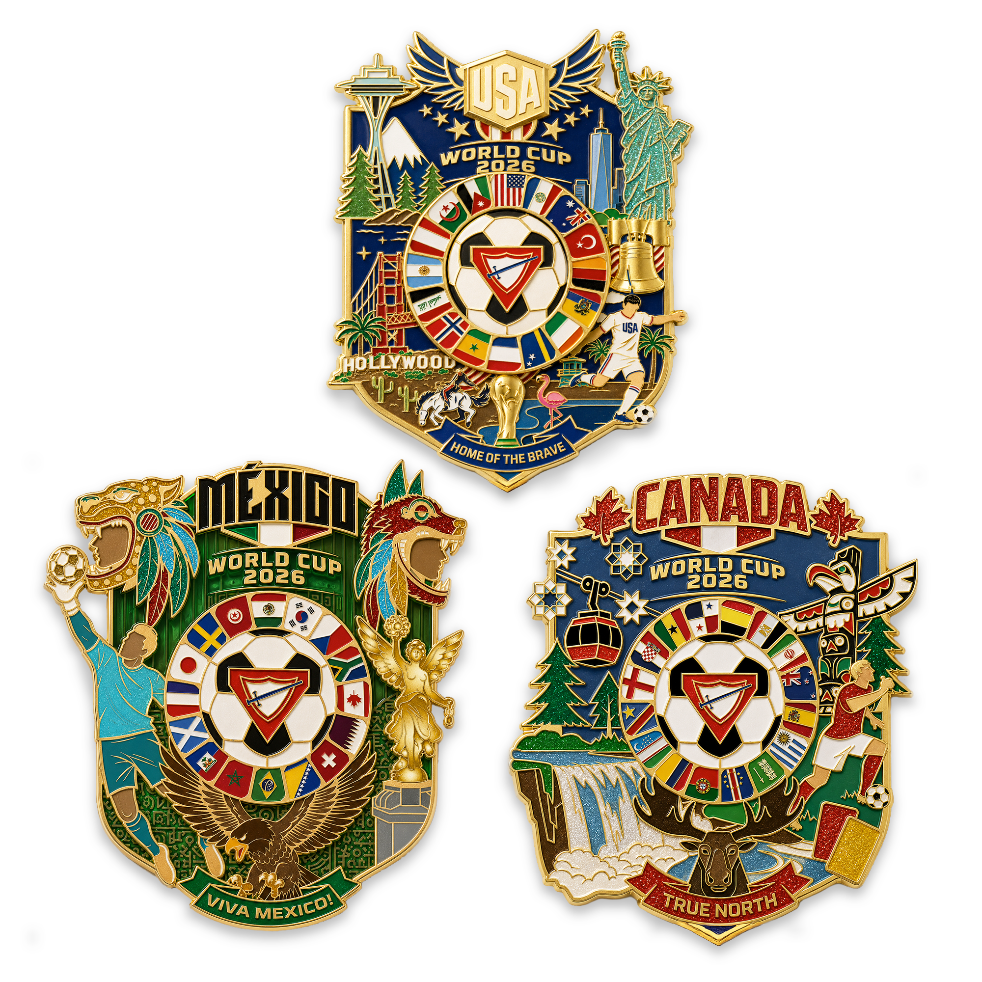 Pathfinder North America World Cup 2026 Pin Set (Limited Edition)