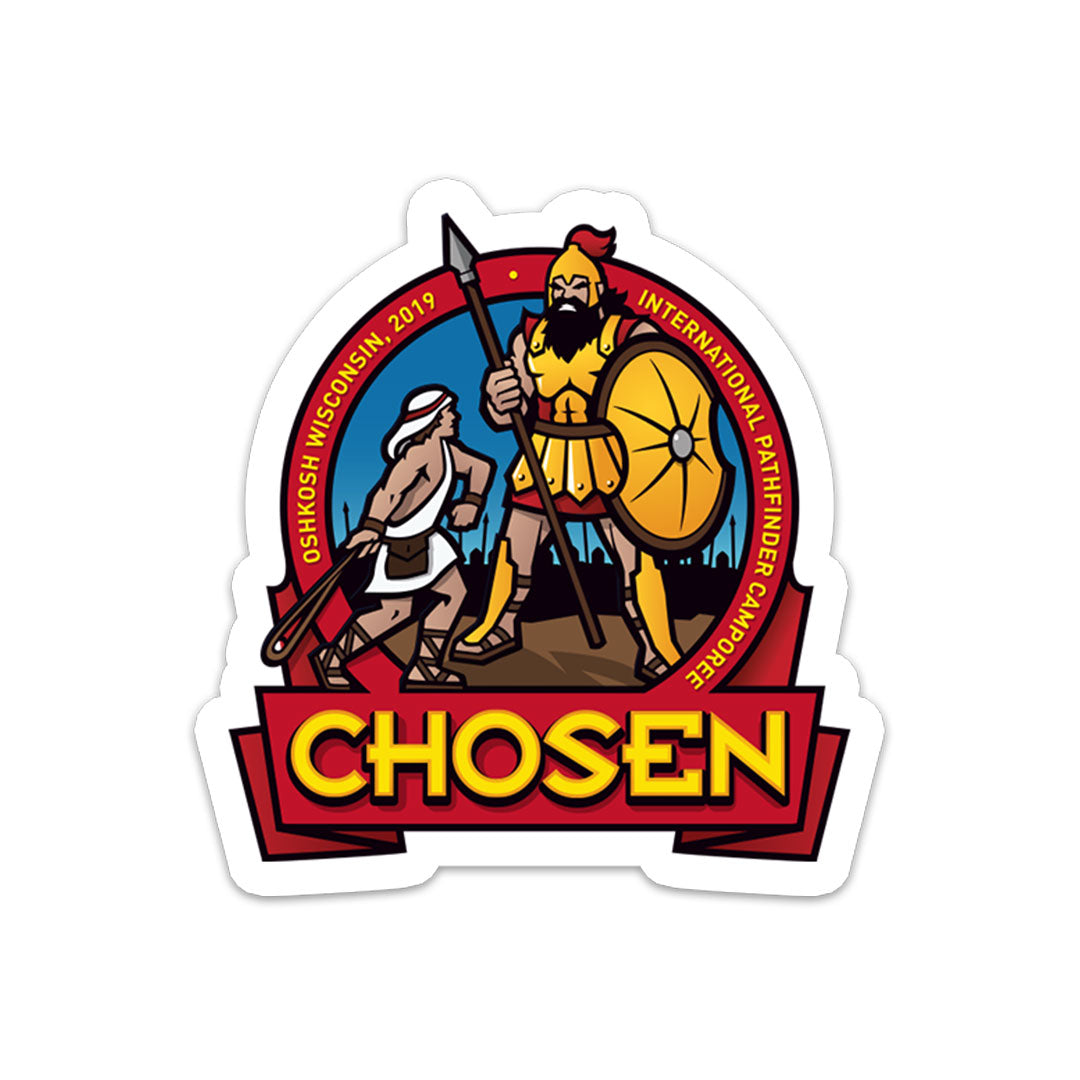 Chosen Pathfinder Camporee 2019 Sticker - Pinfinder Club