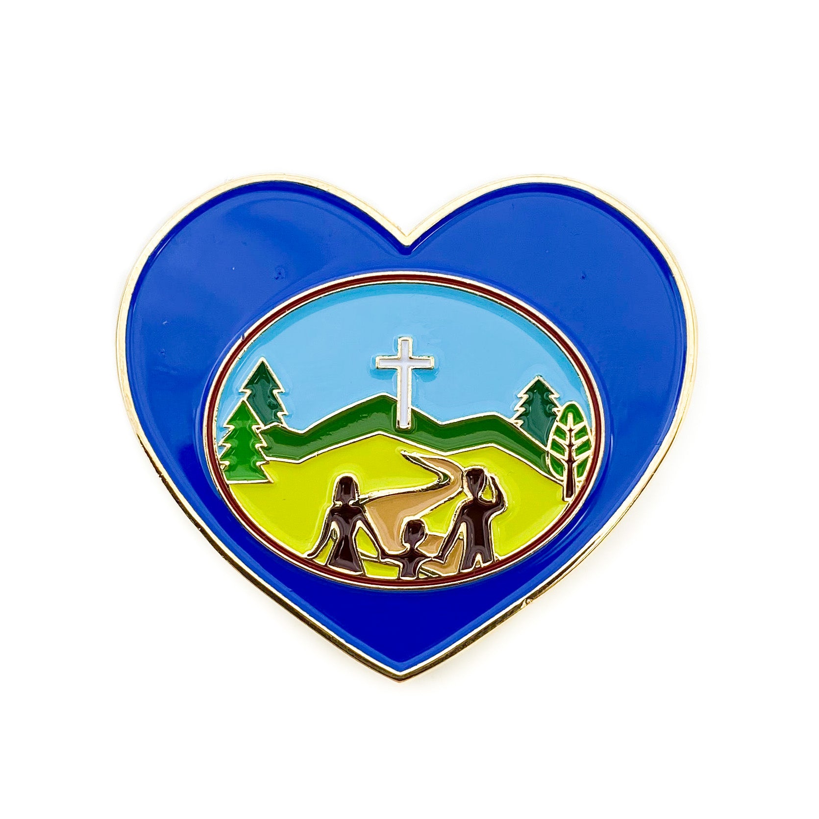 Adventurer Club Heart Pin - Pinfinder Club