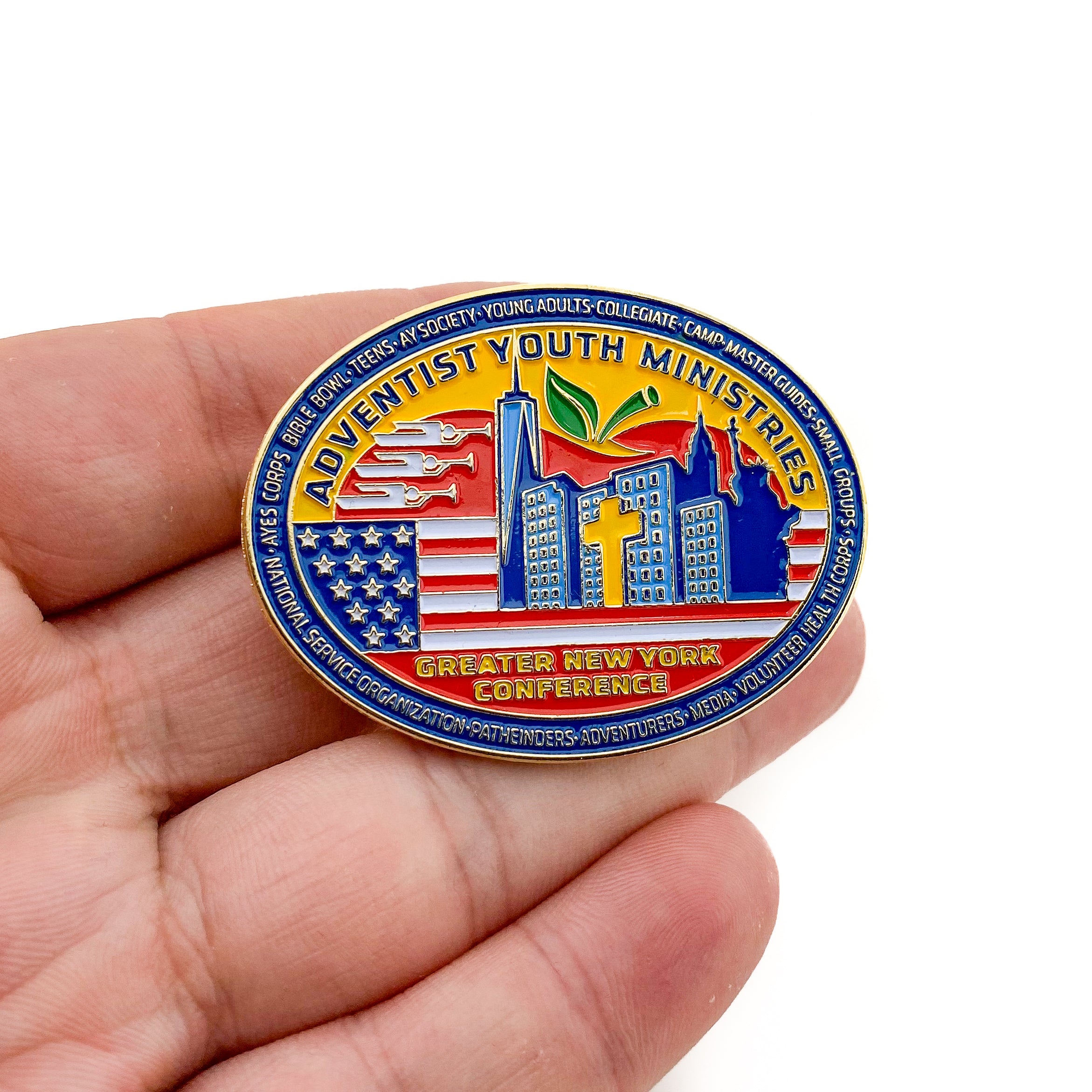 Greater New York Conference Youth Pin - Pinfinder Club
