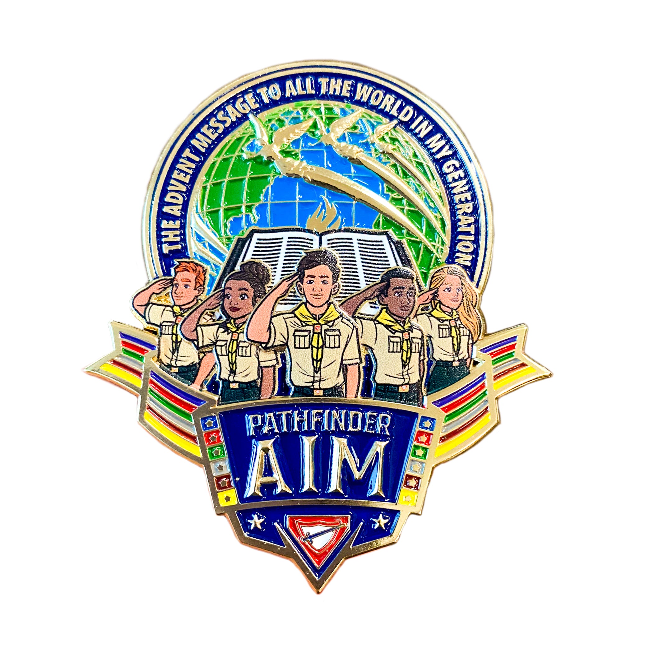 Pin AIM del Club Pathfinder
