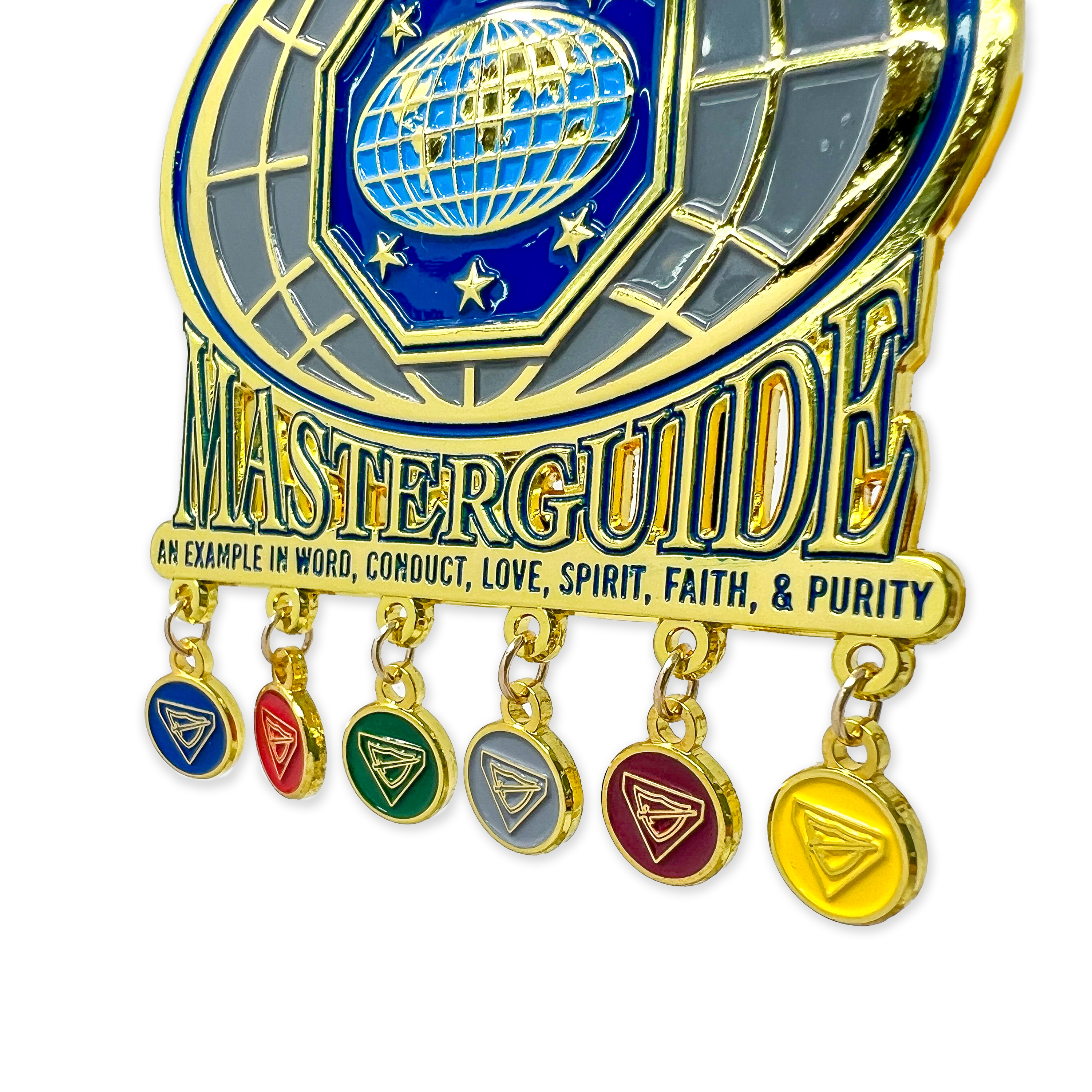 Master Guide Law Dangler Class Pin