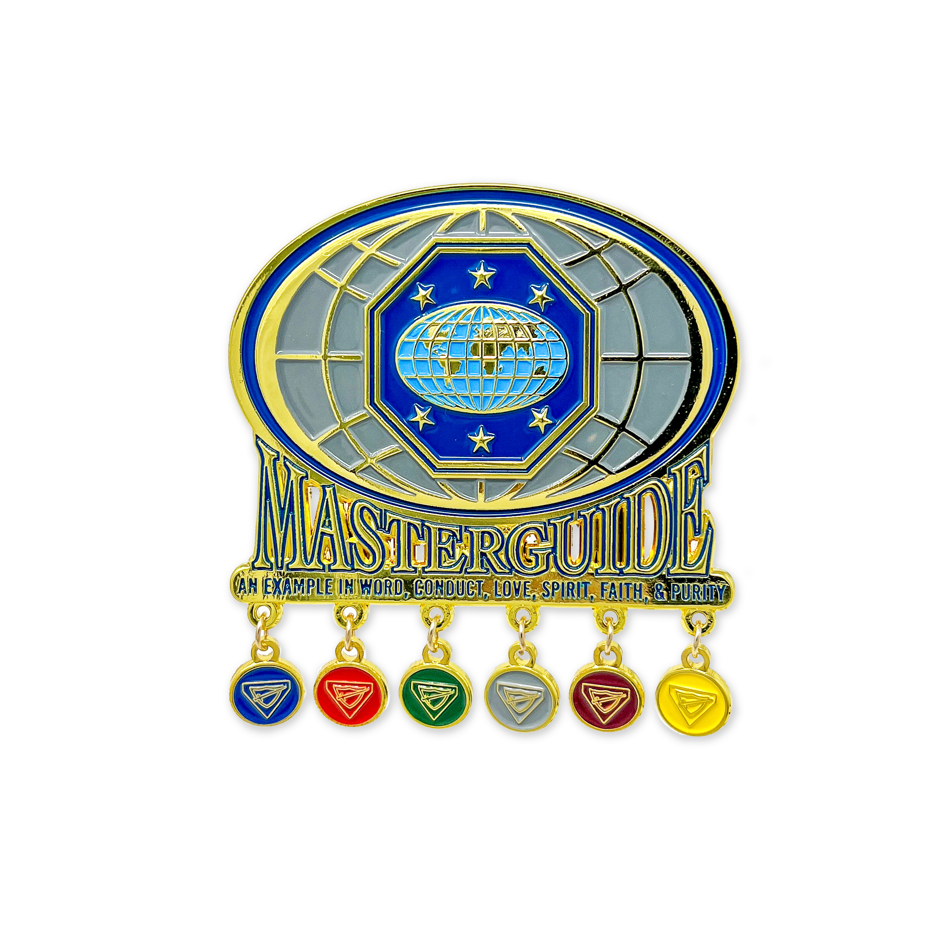 Master Guide Law Dangler Class Pin