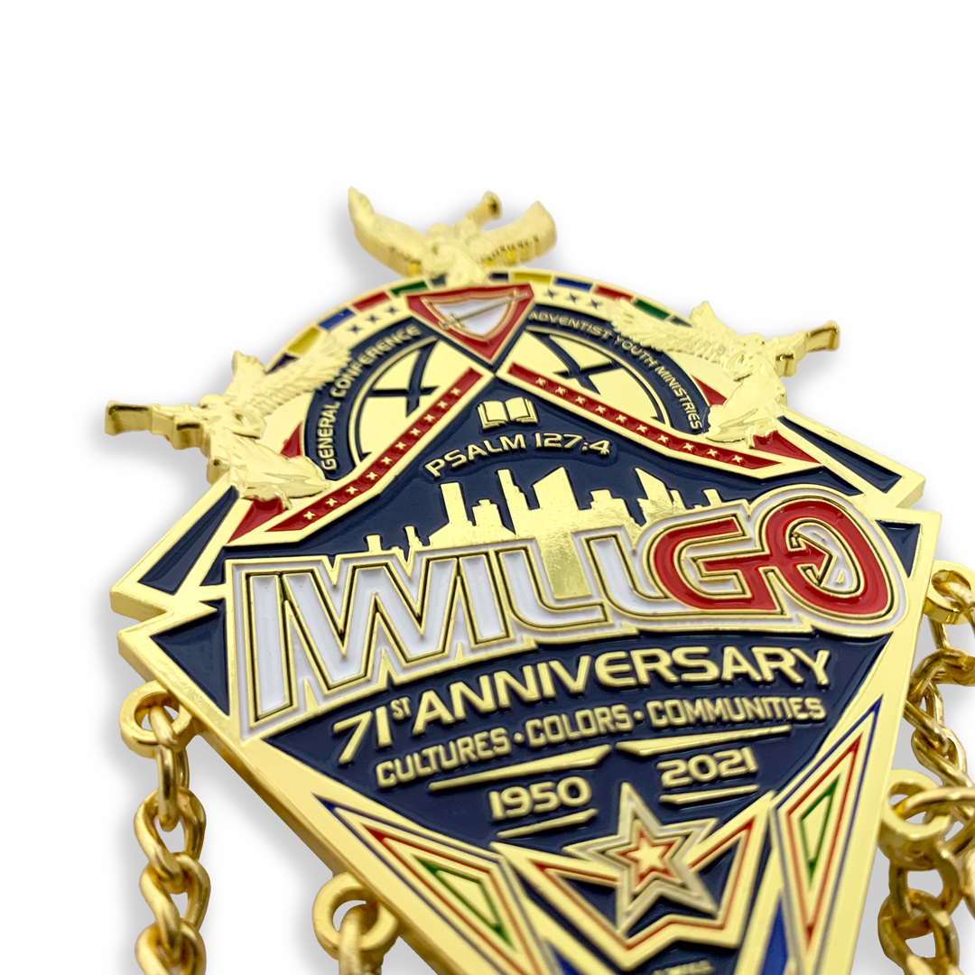 71st Year Anniversary 2021 "I Will Go" 3 Angels Pin (Special Edition)