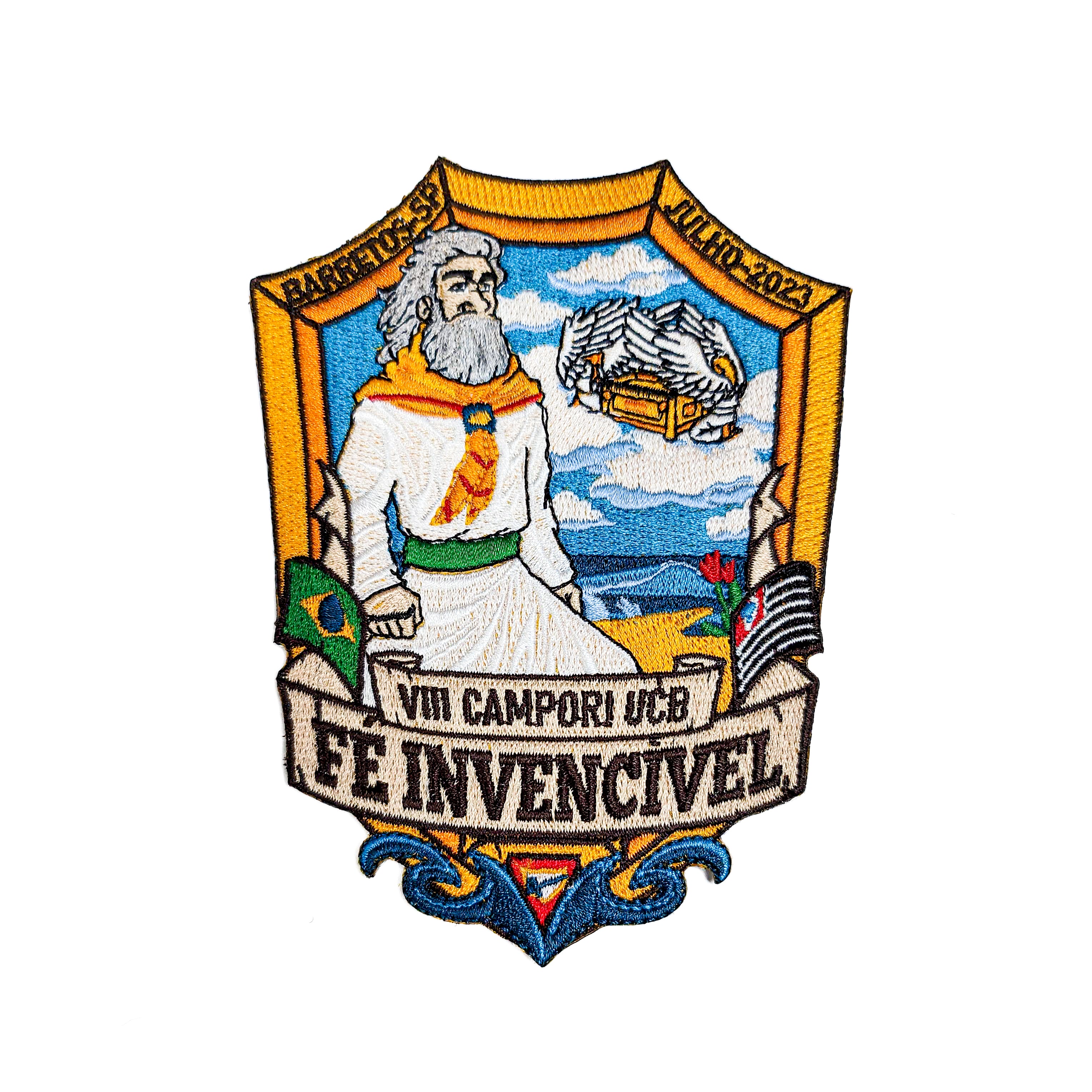 UCB Camporee "Fé Invencível" Patch