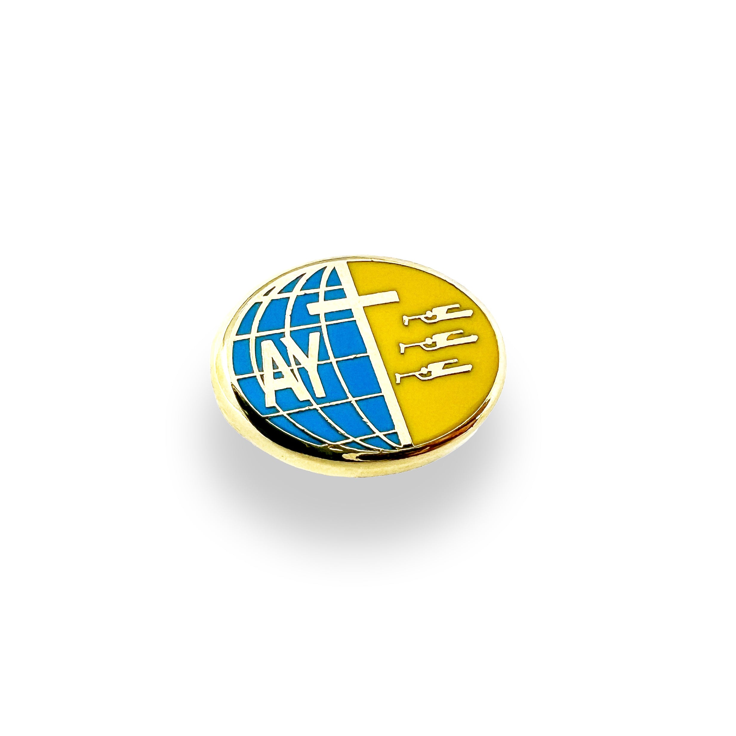 Broche de lapela com logotipo da juventude adventista