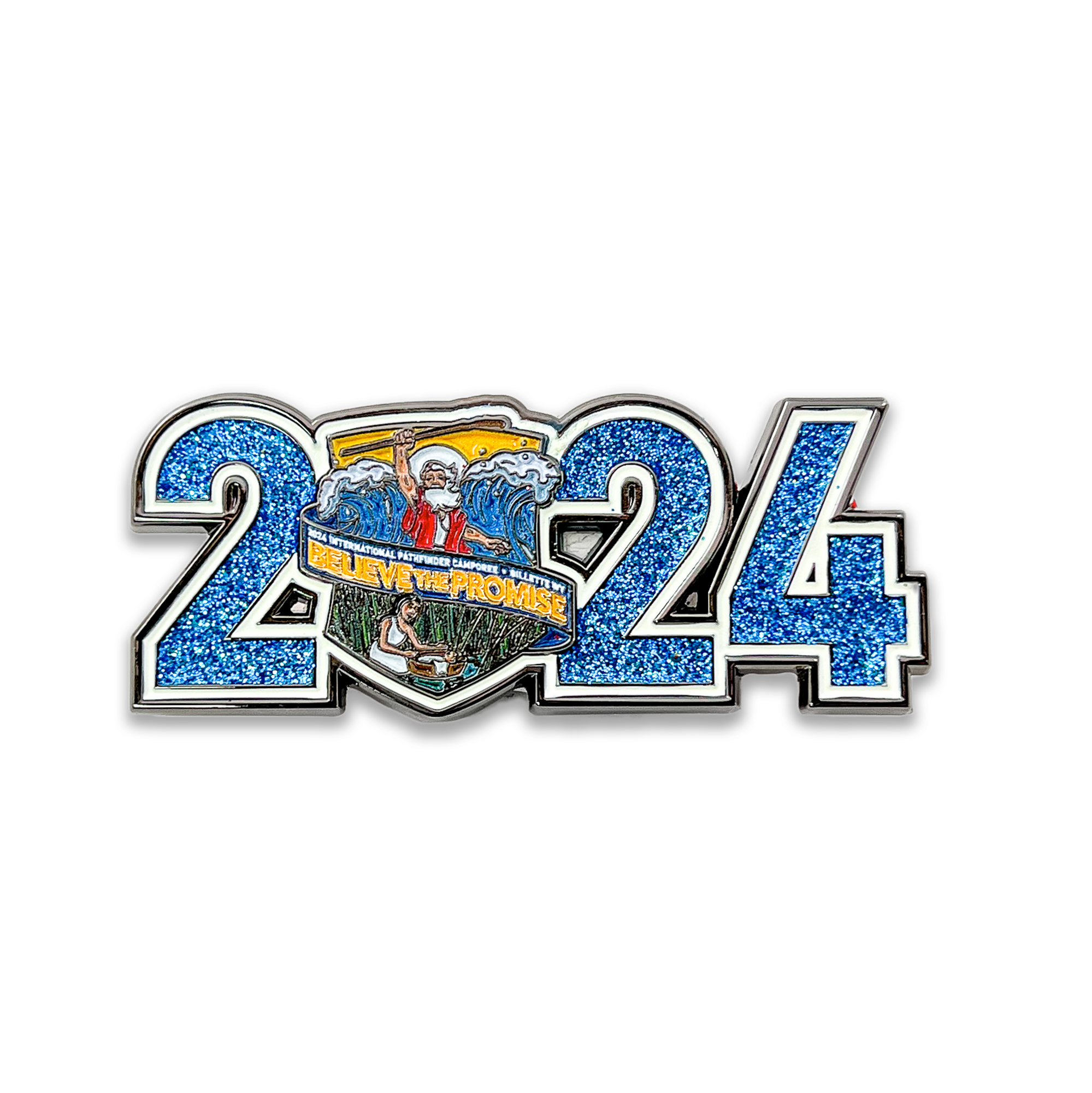 Pines Believe 2024 (juego de 7 pines)