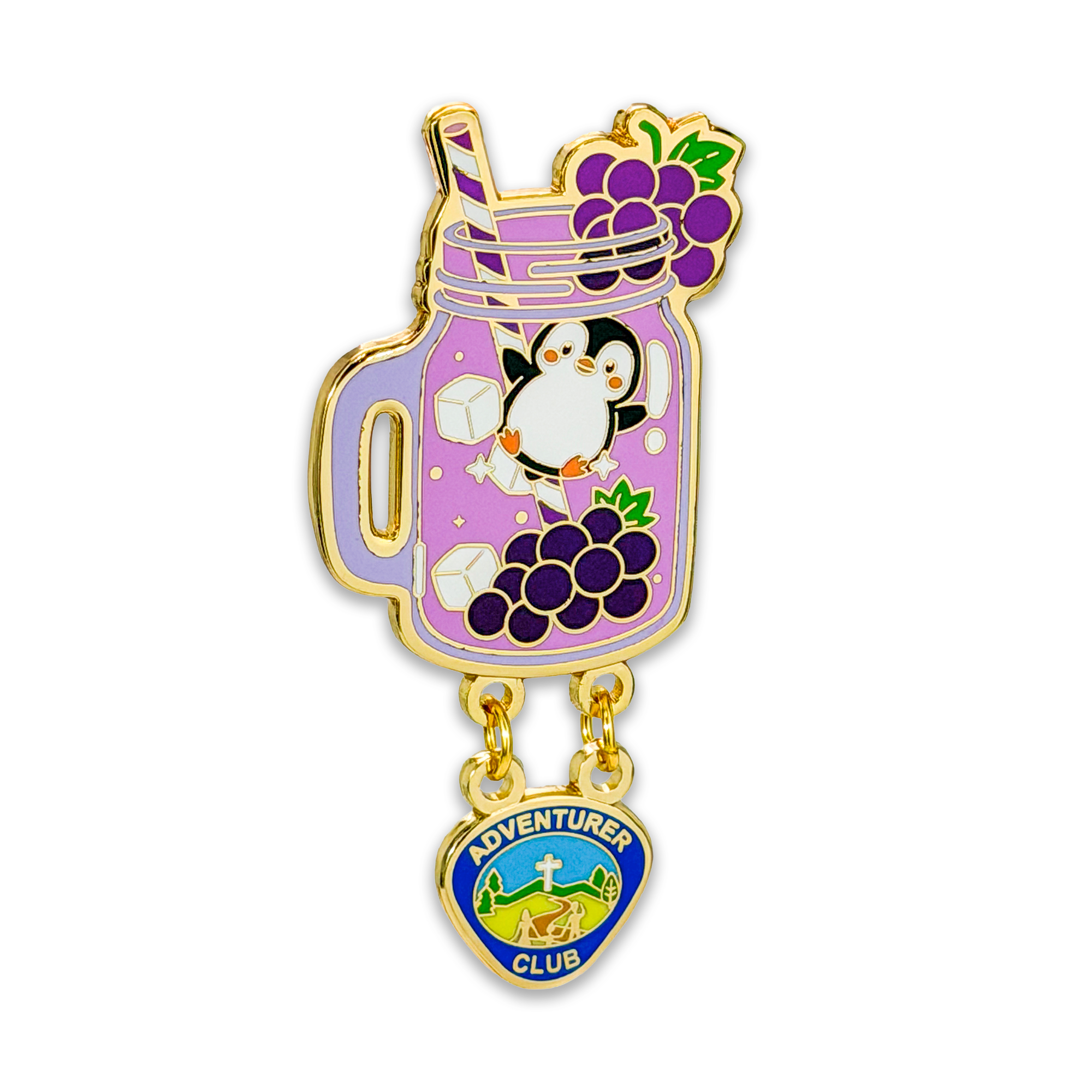 Kawaii Pathfinder Fruit Drink Pin Set
