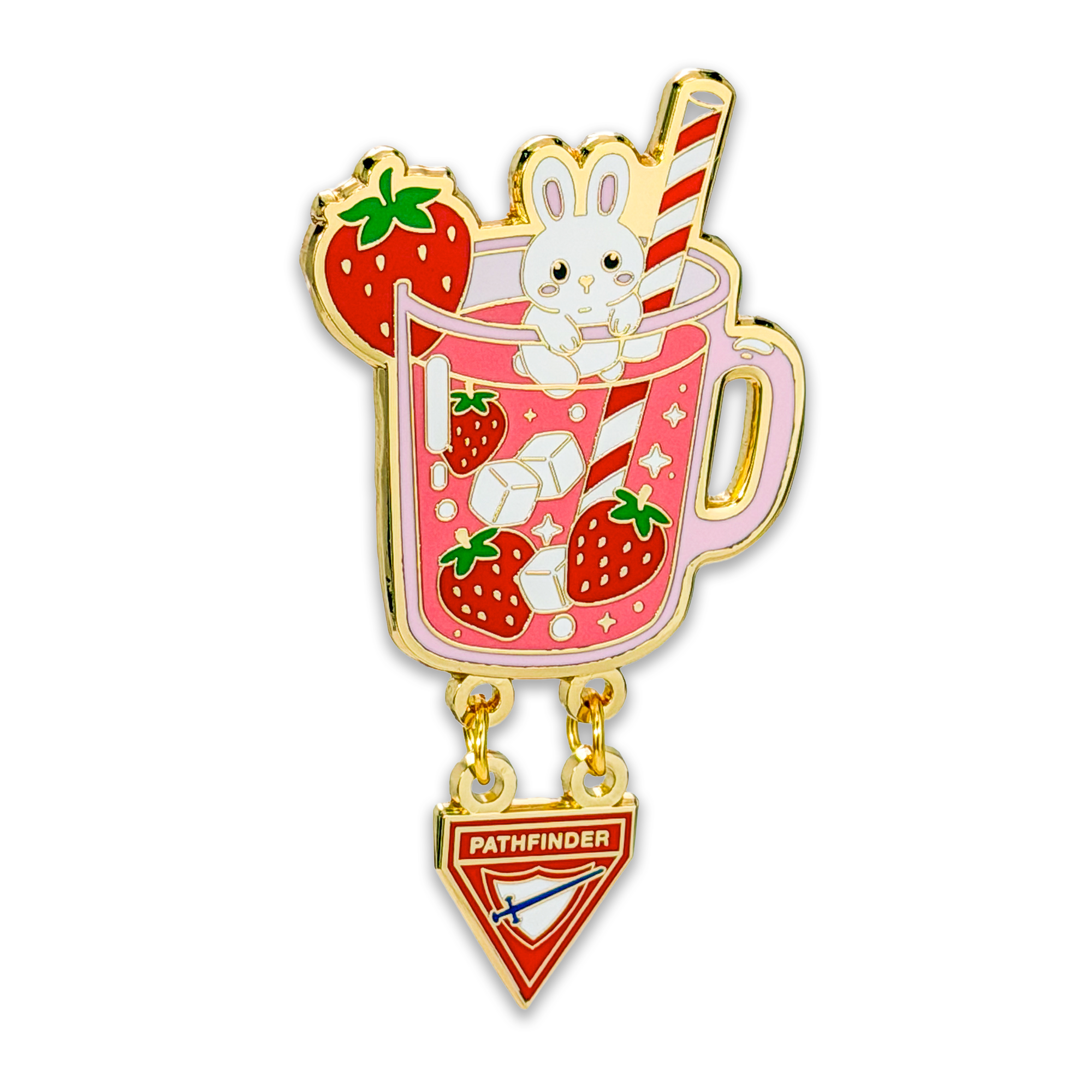 Kawaii Pathfinder Fruit Drink Pin Set