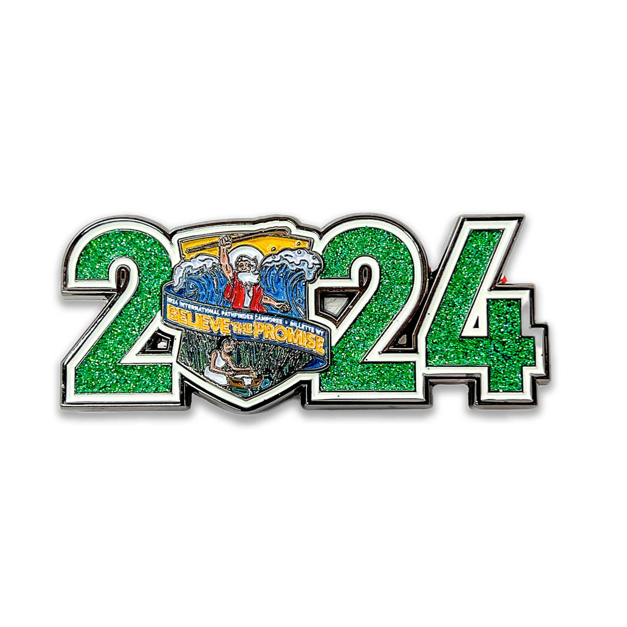 Pines Believe 2024 (juego de 7 pines)