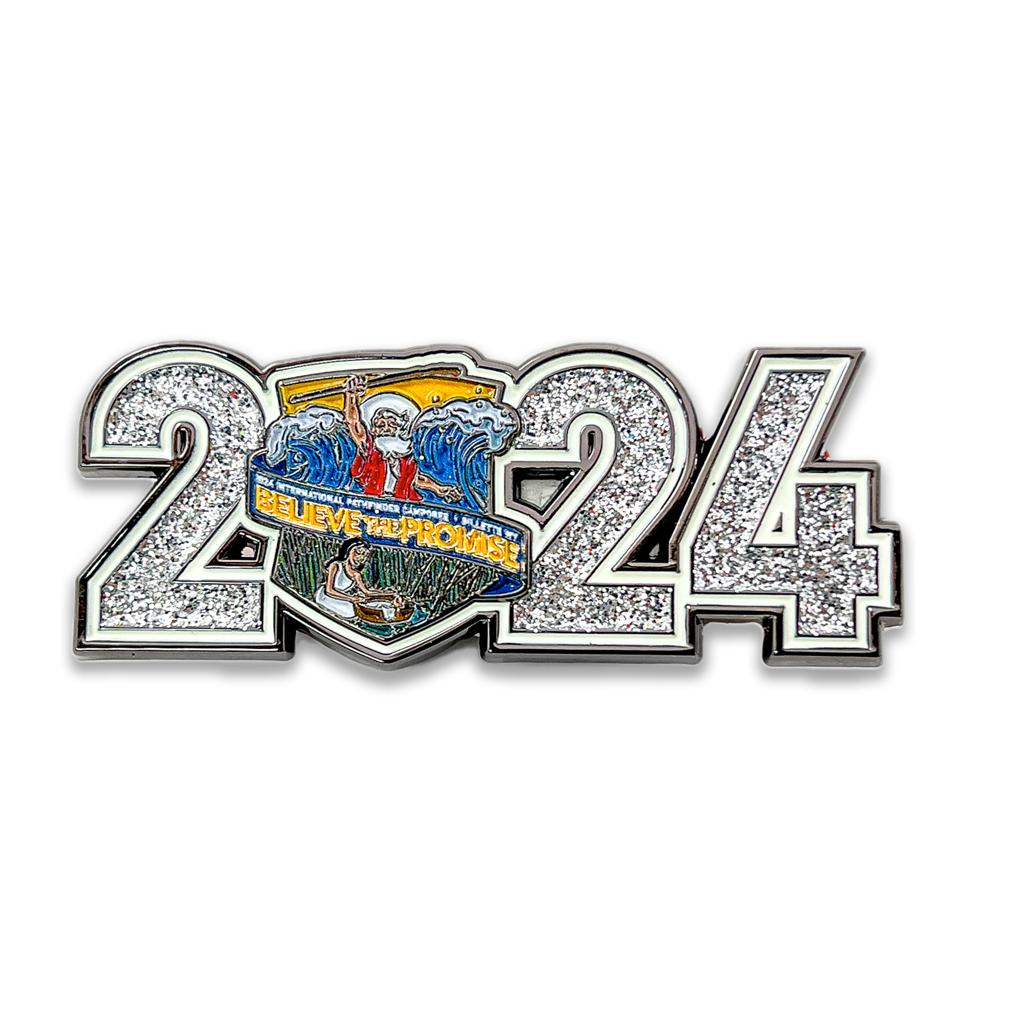 Pines Believe 2024 (juego de 7 pines)