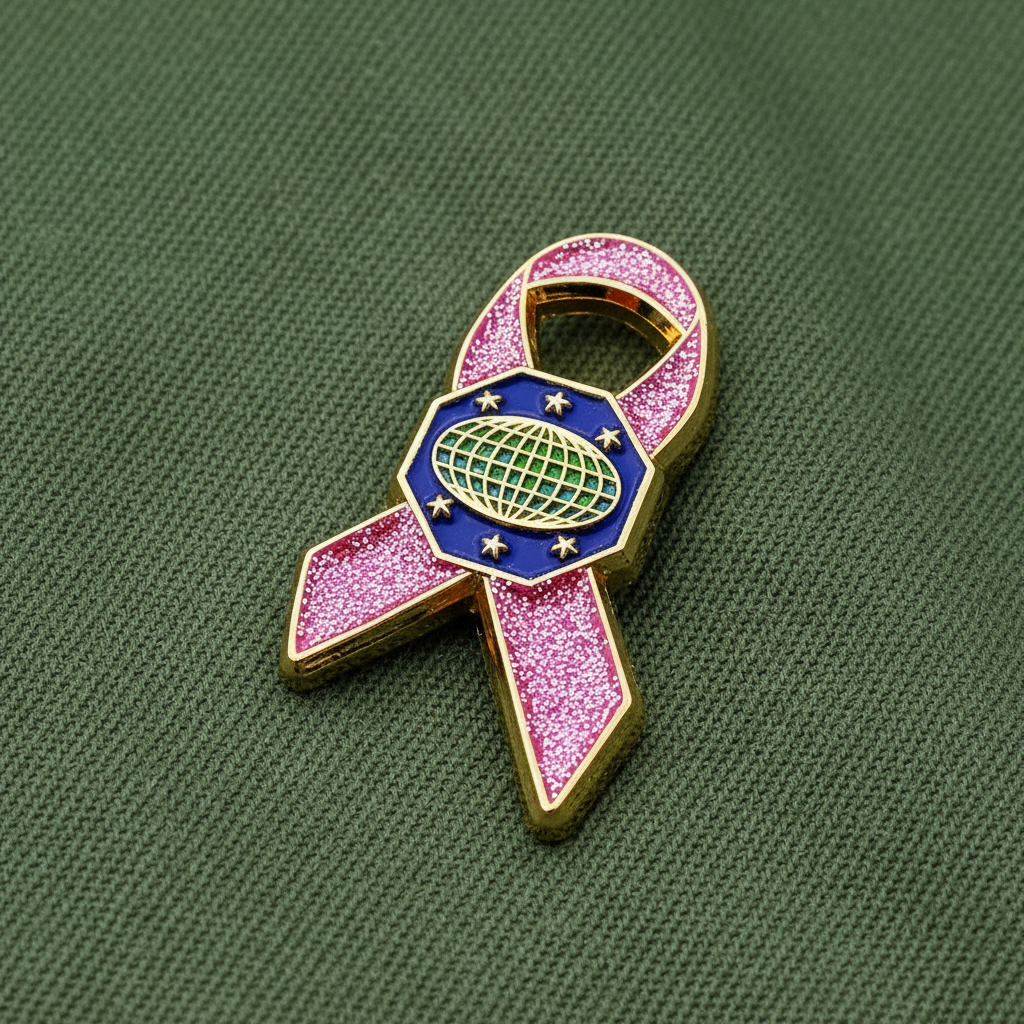 Master Guide Breast Cancer Awareness Lapel Pin