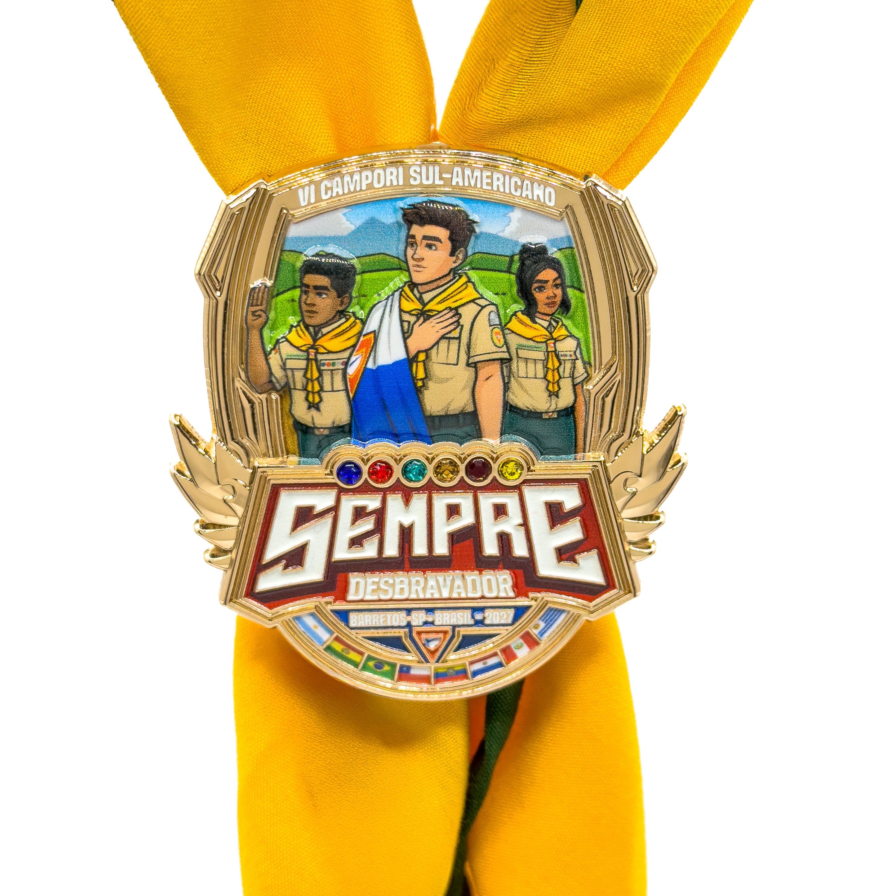 "Sempre Desbravador" DSA 2027 Scarf Slide