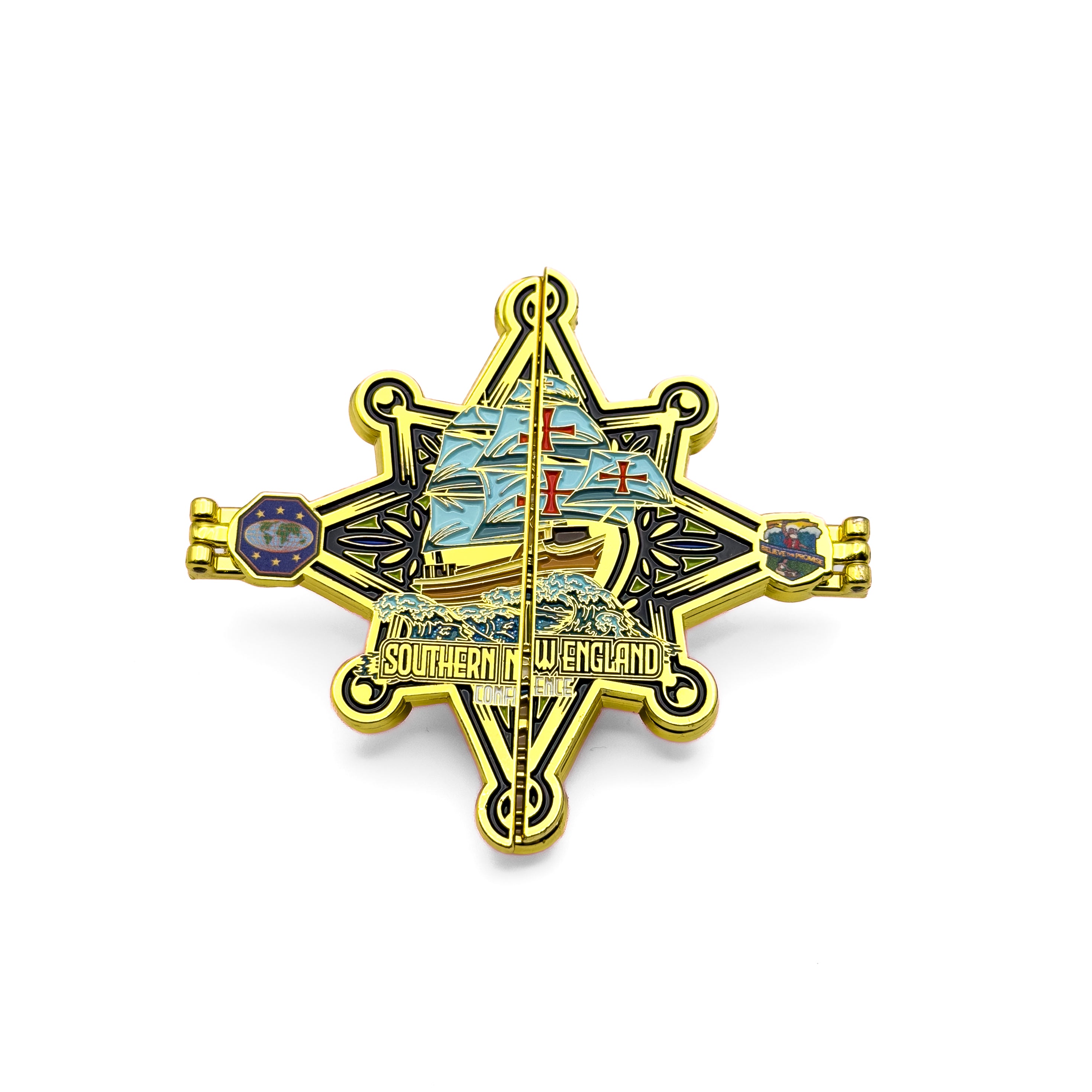 BTP SNEC Sheriff Badge Pin