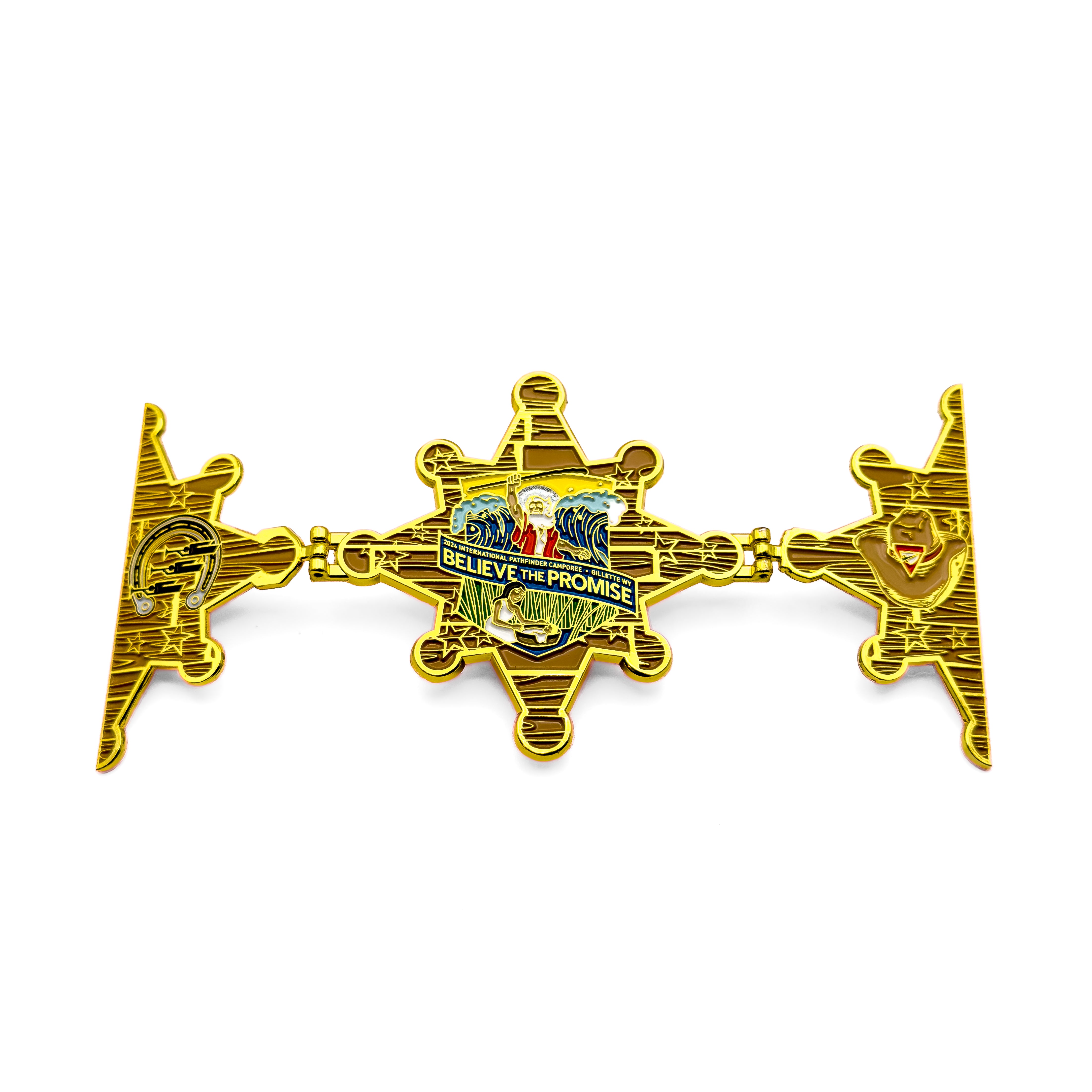 BTP SNEC Sheriff Badge Pin