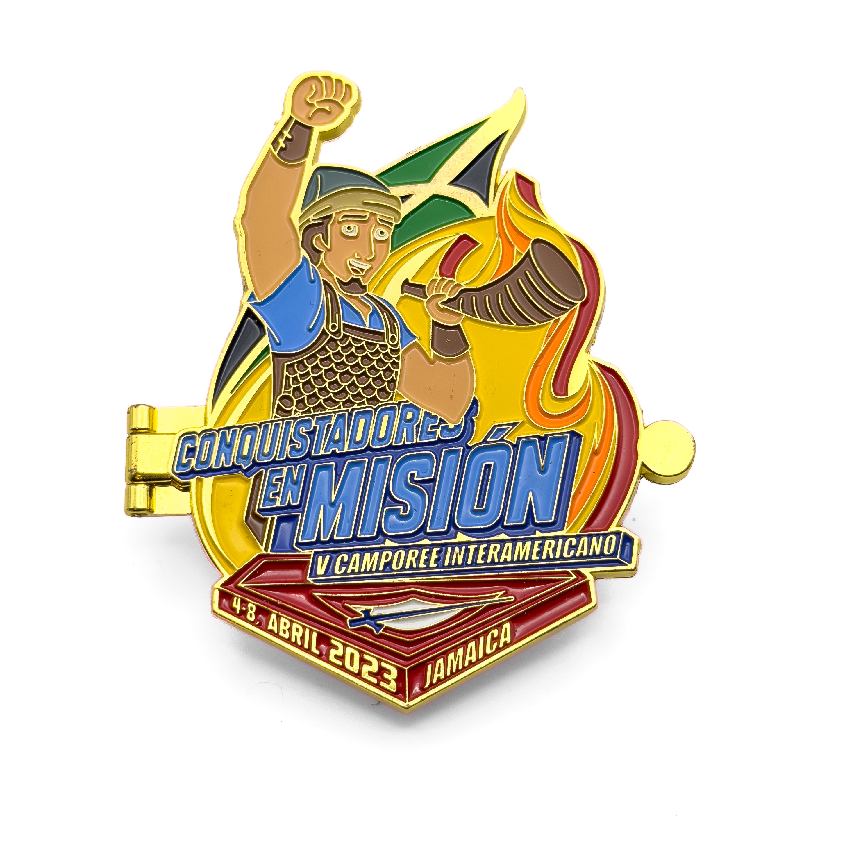 Inter-America "Conquistadores en Misión" Guatemala Mundo Maya Pin