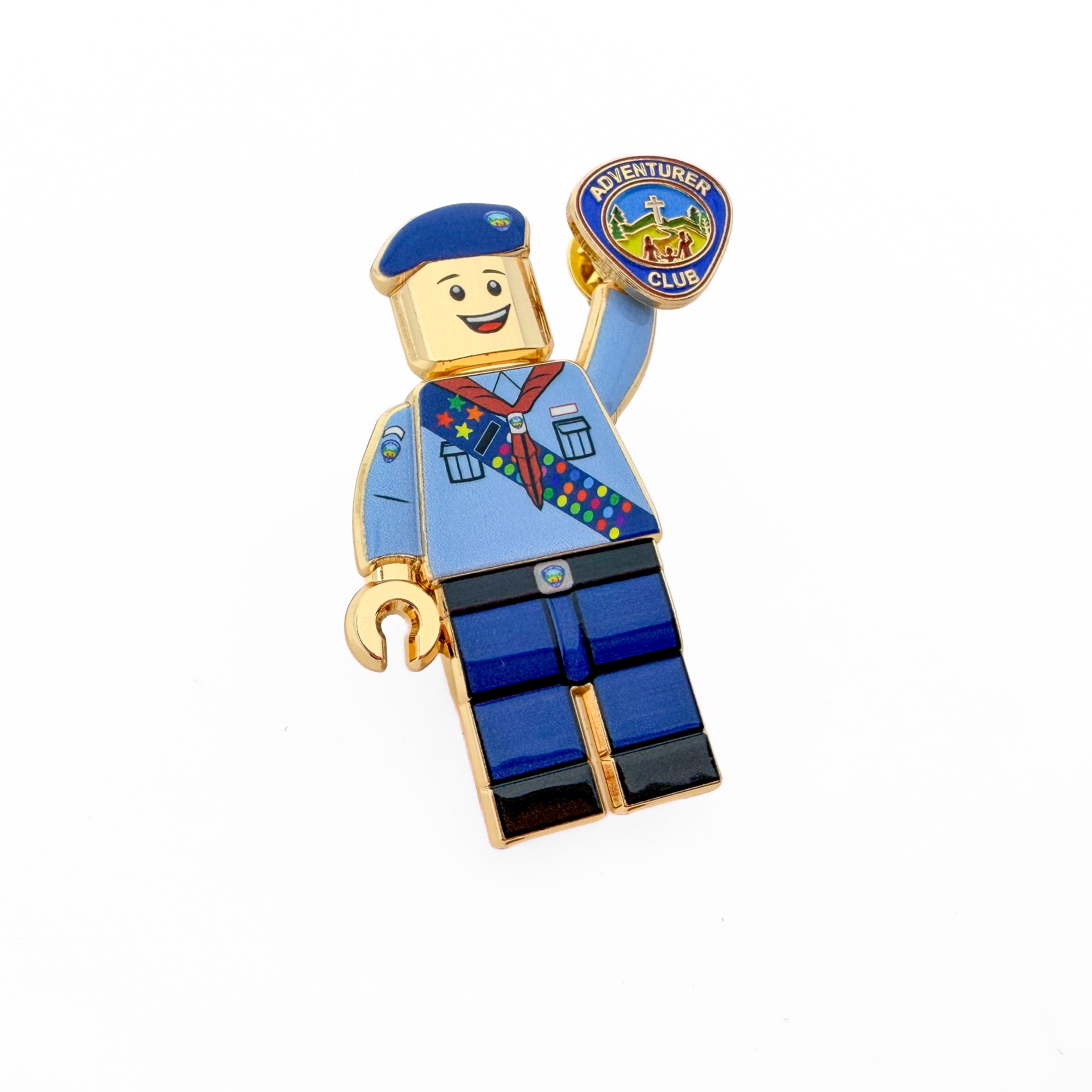 Mini Adventurer Club Pin (Boy)