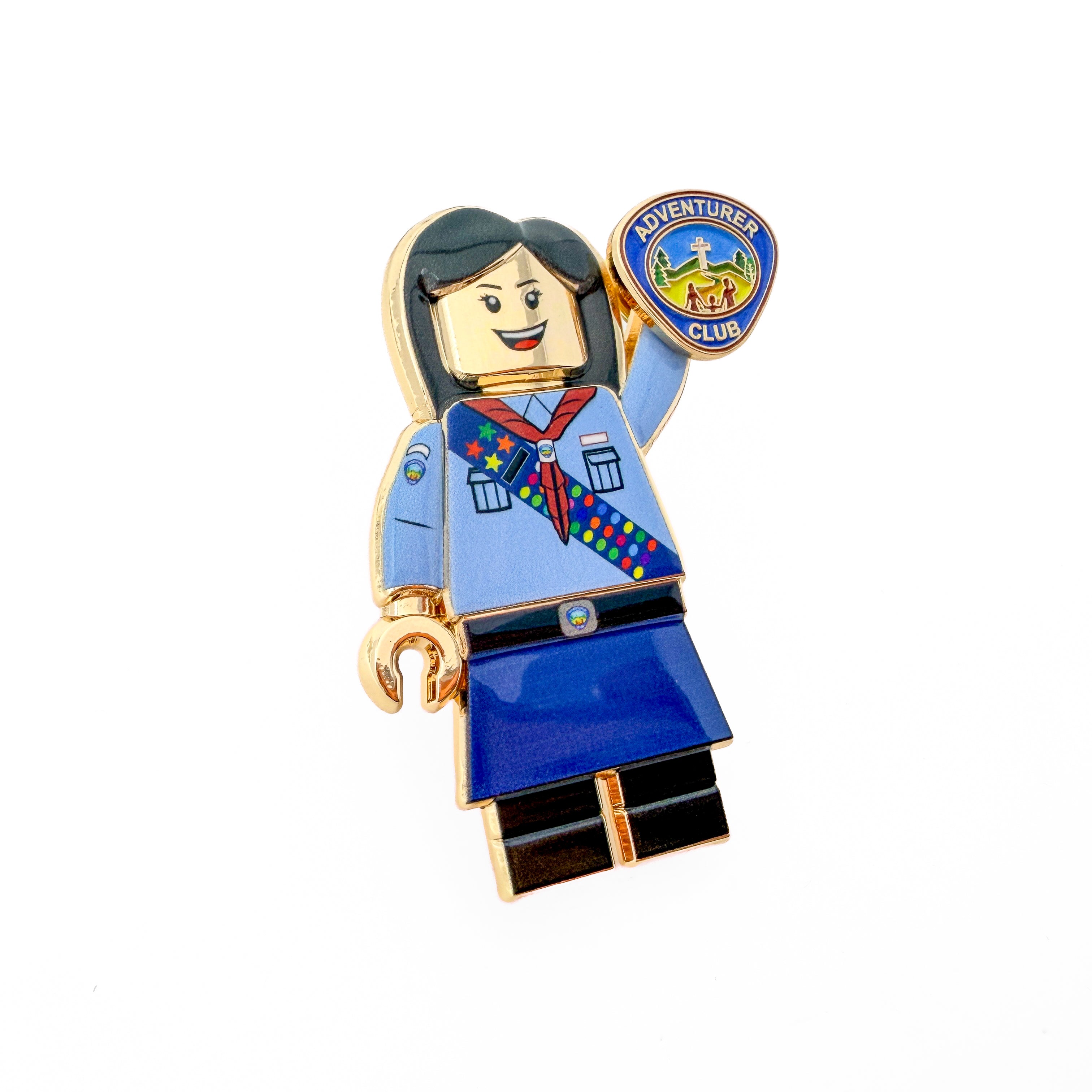 Mini Adventurer Club Pin (Girl)