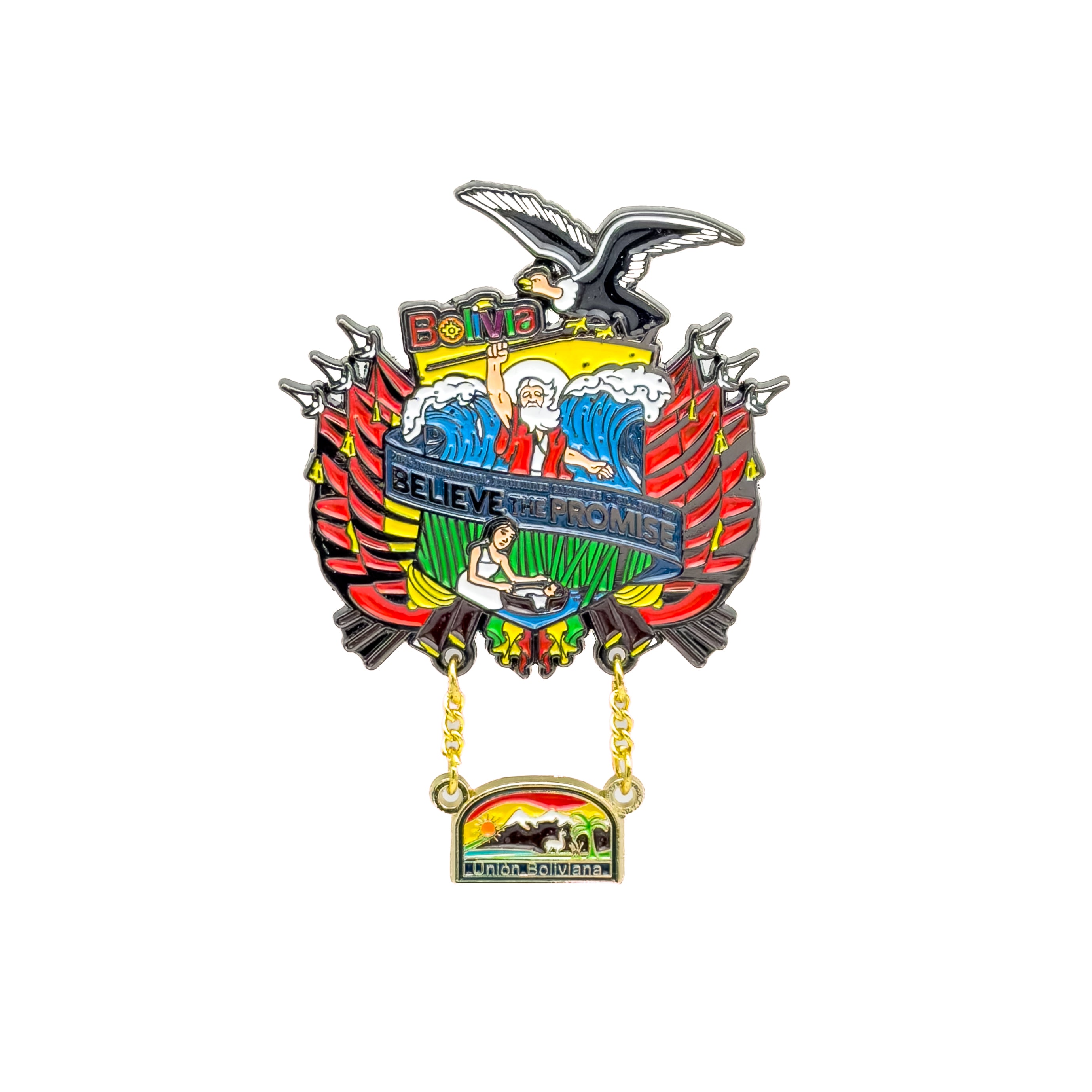 BTP Union Boliviana 2024 Pin