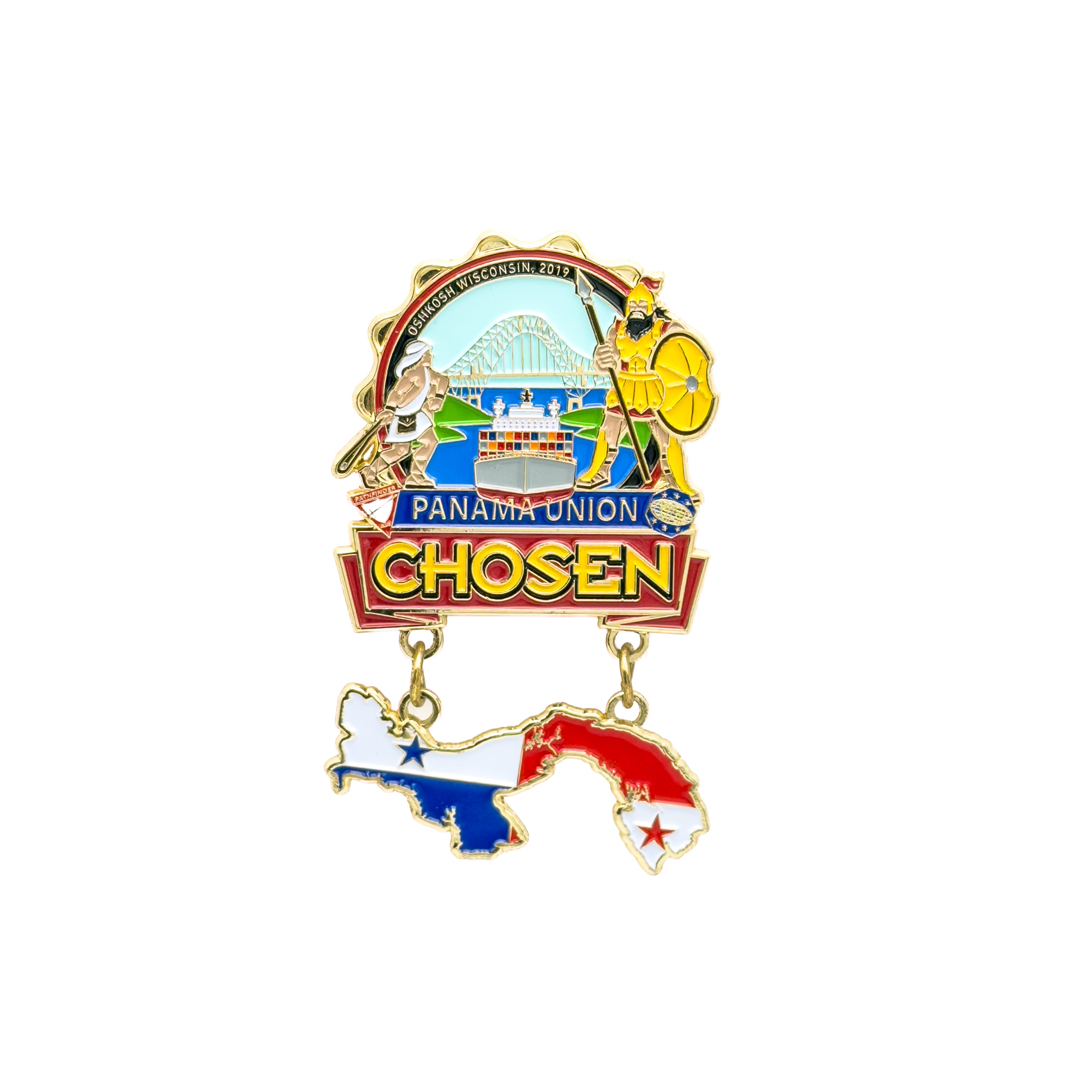 Chosen 2019 Panama Union Pin