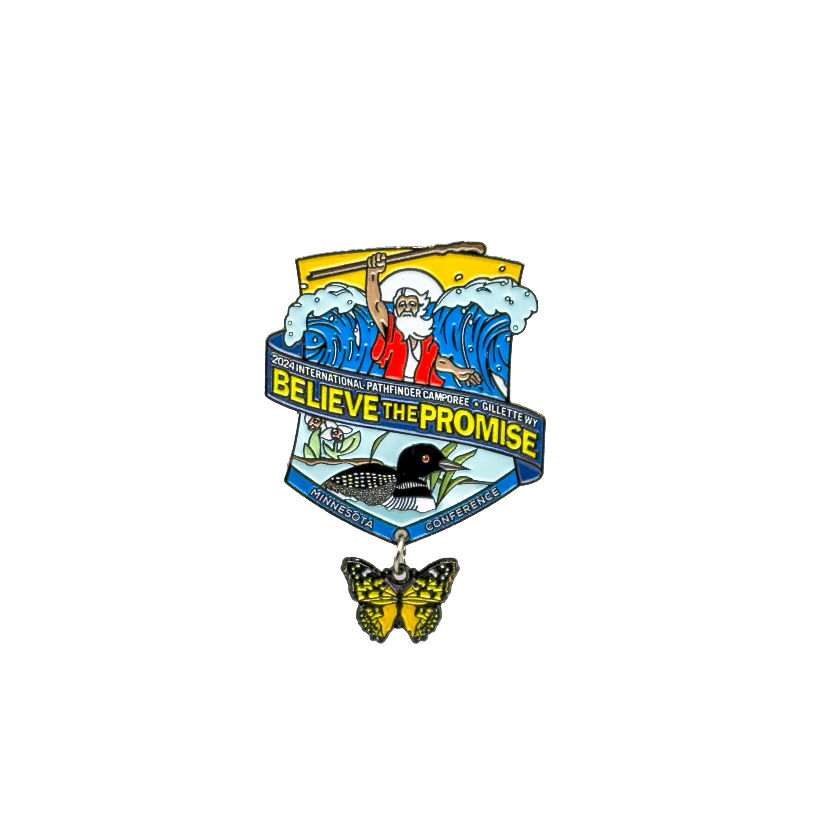 BTP Minnesota Conference Butterfly Pin