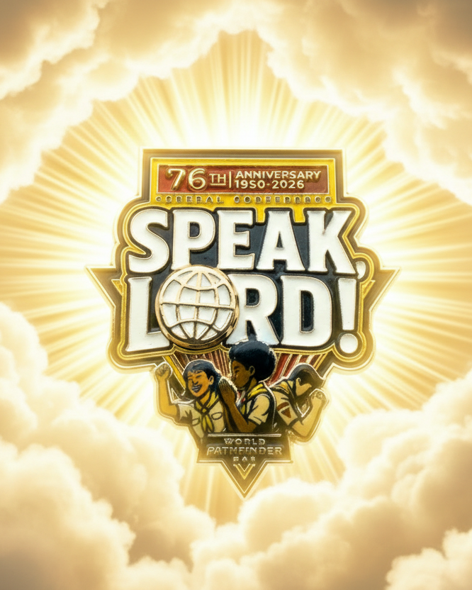 World Pathfinder Day 2026 "Speak Lord" Pin