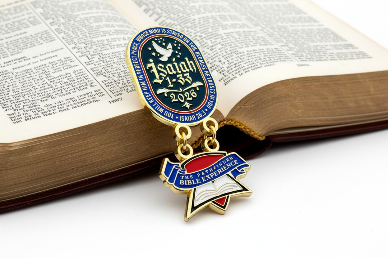 Pathfinder Bible Experience 2026 Isaiah Pin
