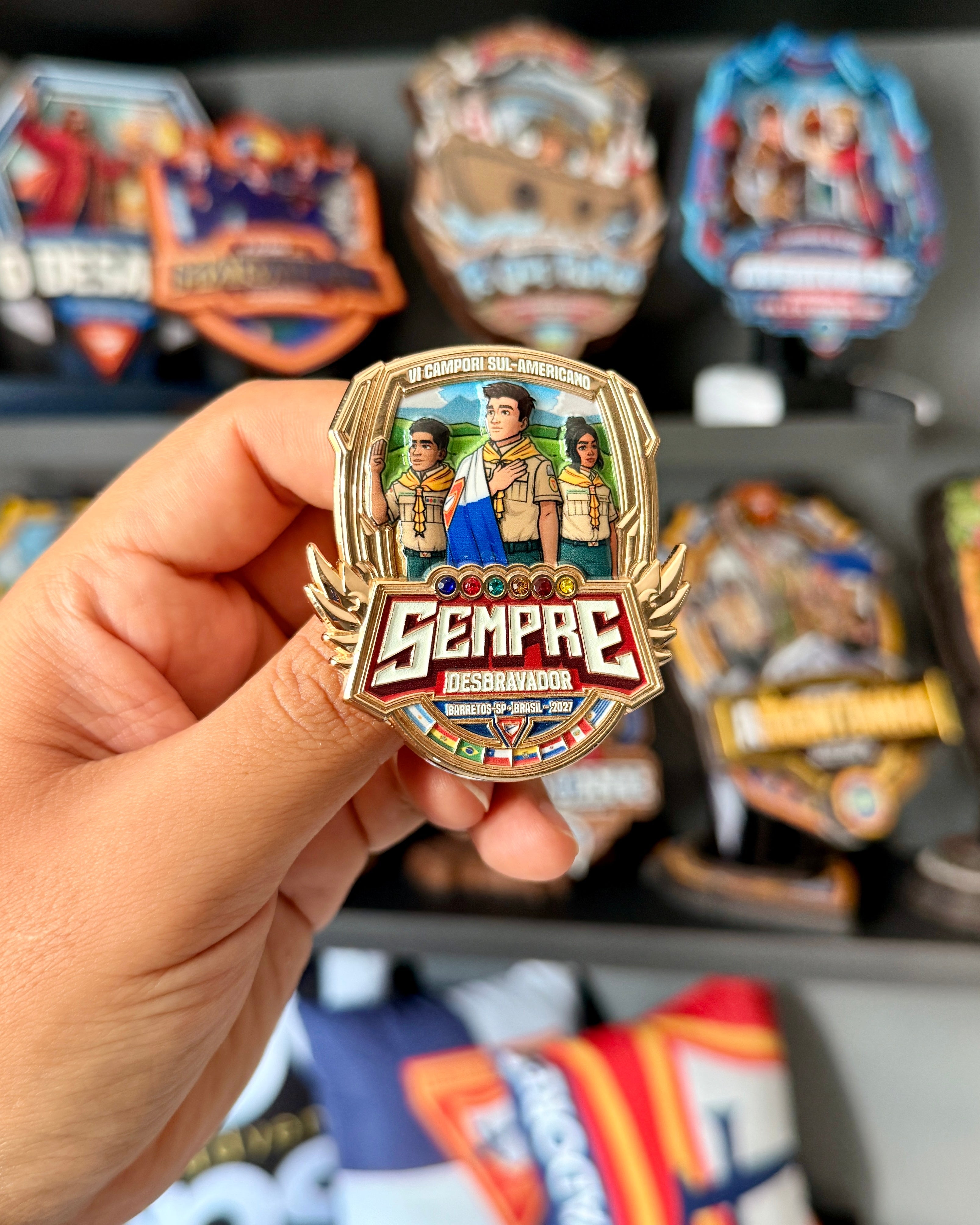 "Sempre Desbravador" DSA 2027 Pin
