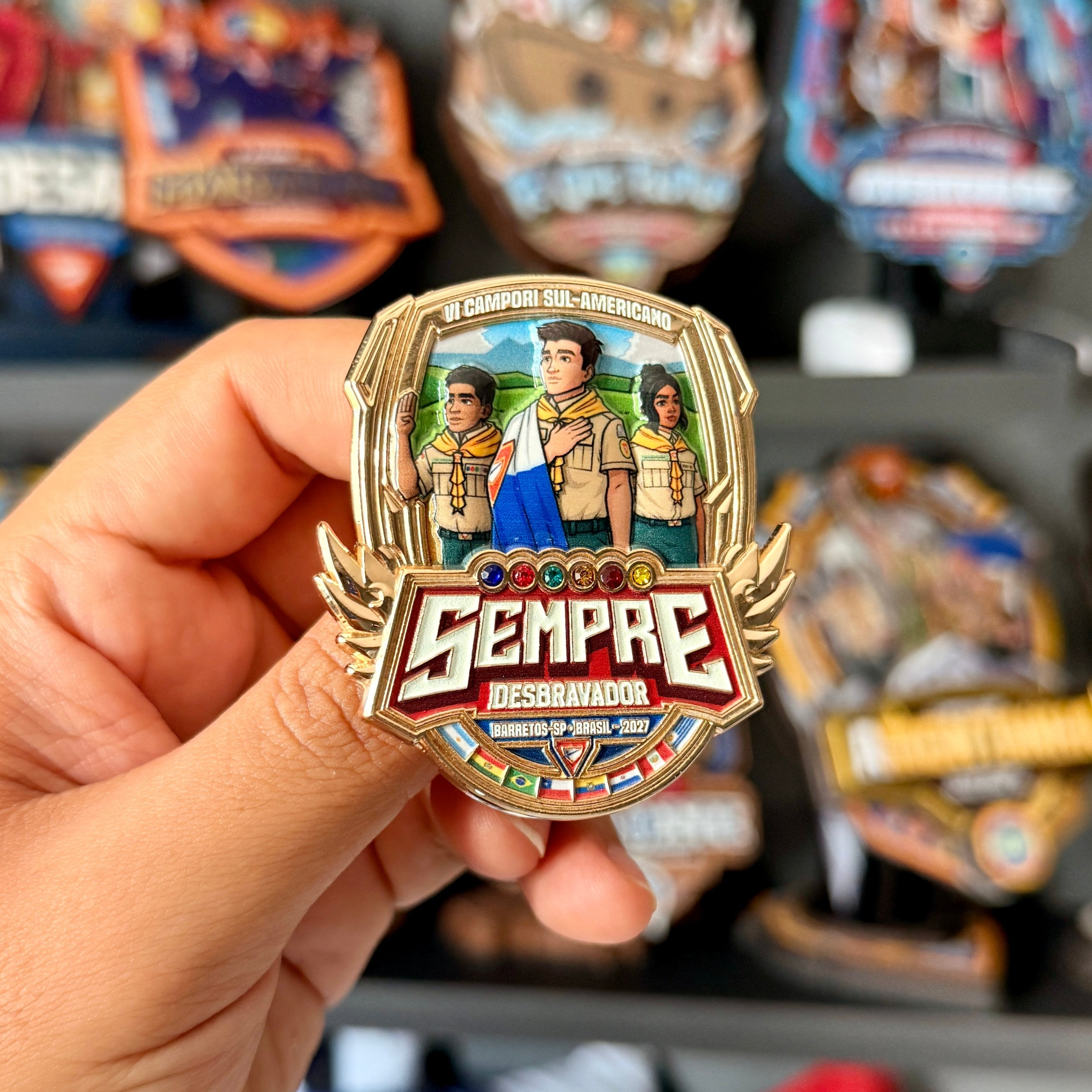 "Sempre Desbravador" DSA 2027 Pin