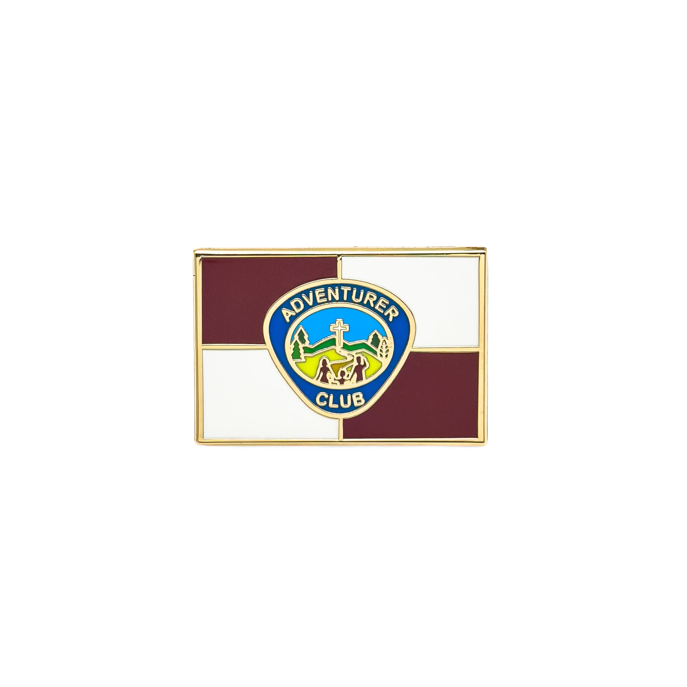 Adventurer Club Flag pin