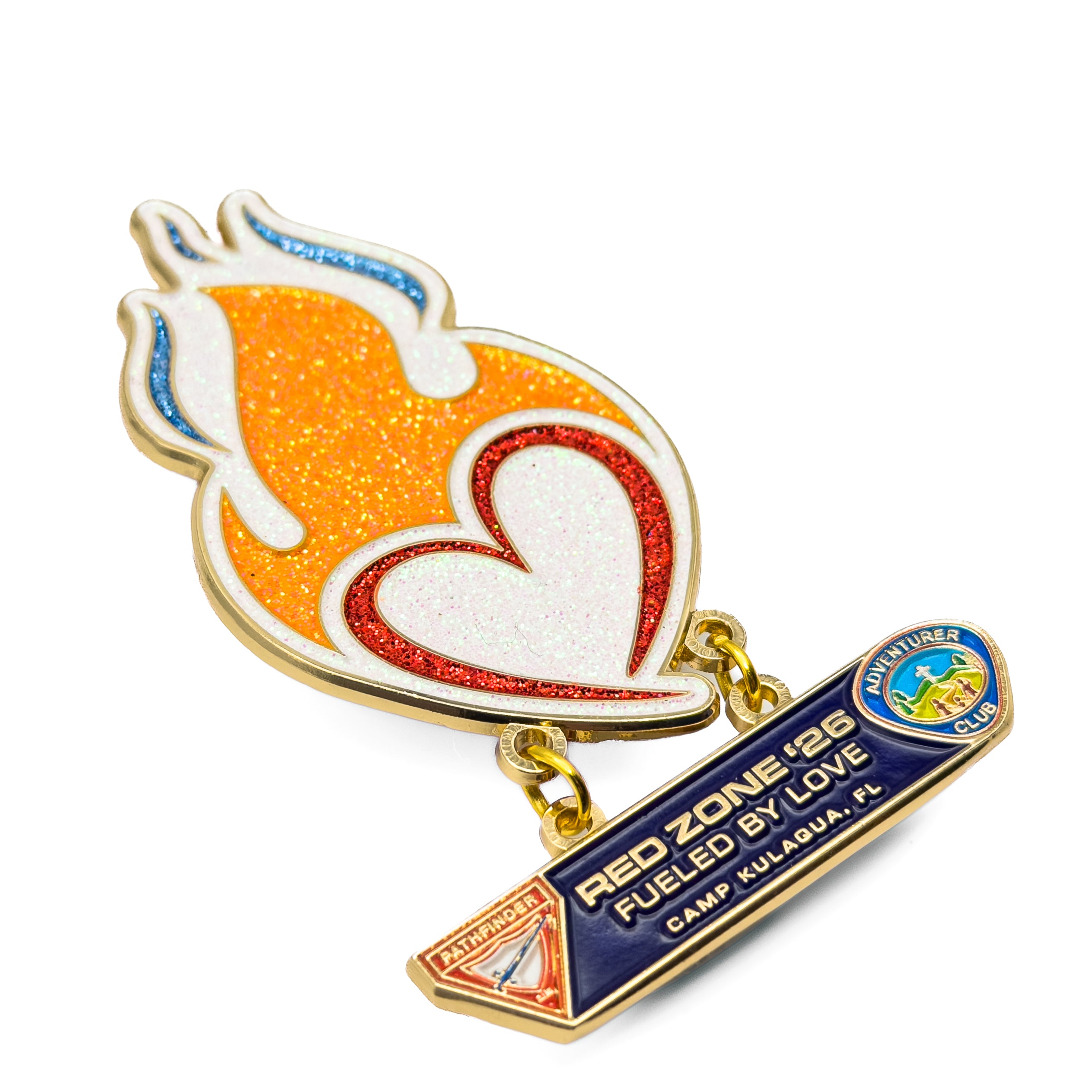 Red Zone 2026 "Fueled by Love" Pin